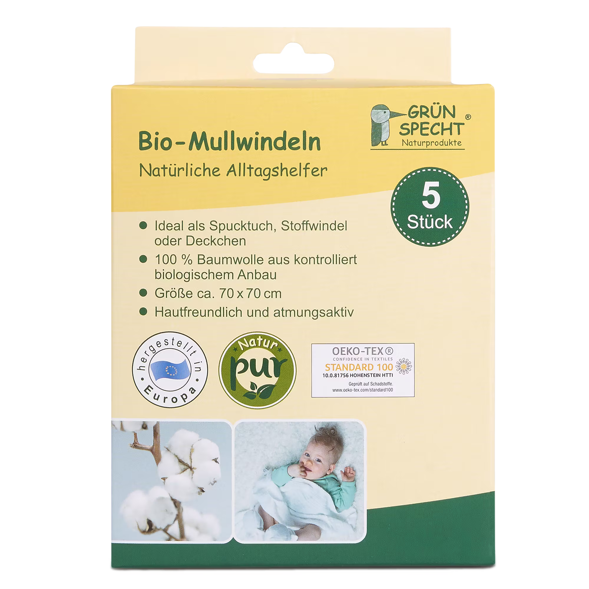 Bio-Mullwindeln - Jamouz
