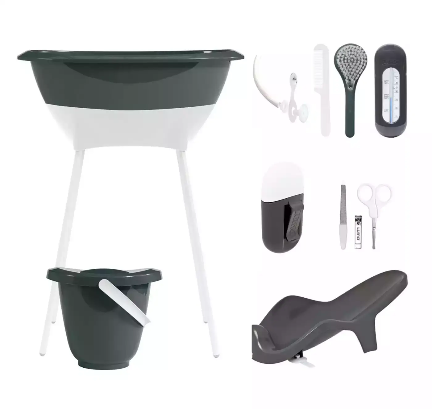 Bade- und Pflegeset Dark Grey - Jamouz