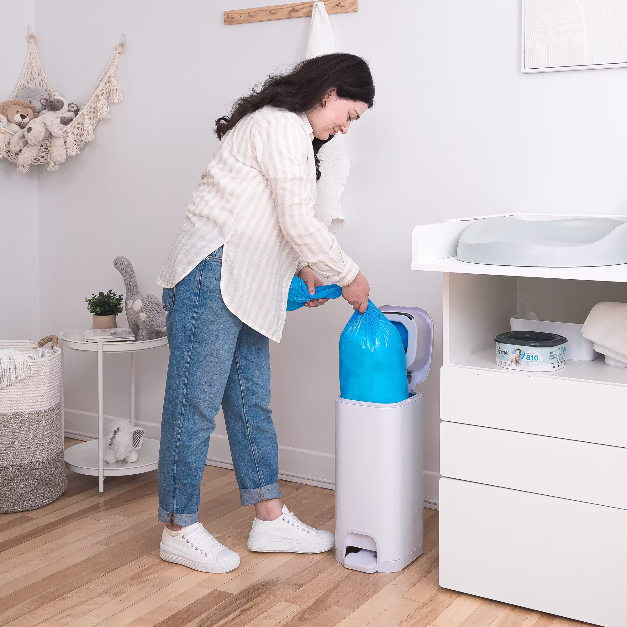 Diaper Genie Windeleimer Select Lilly White - Jamouz