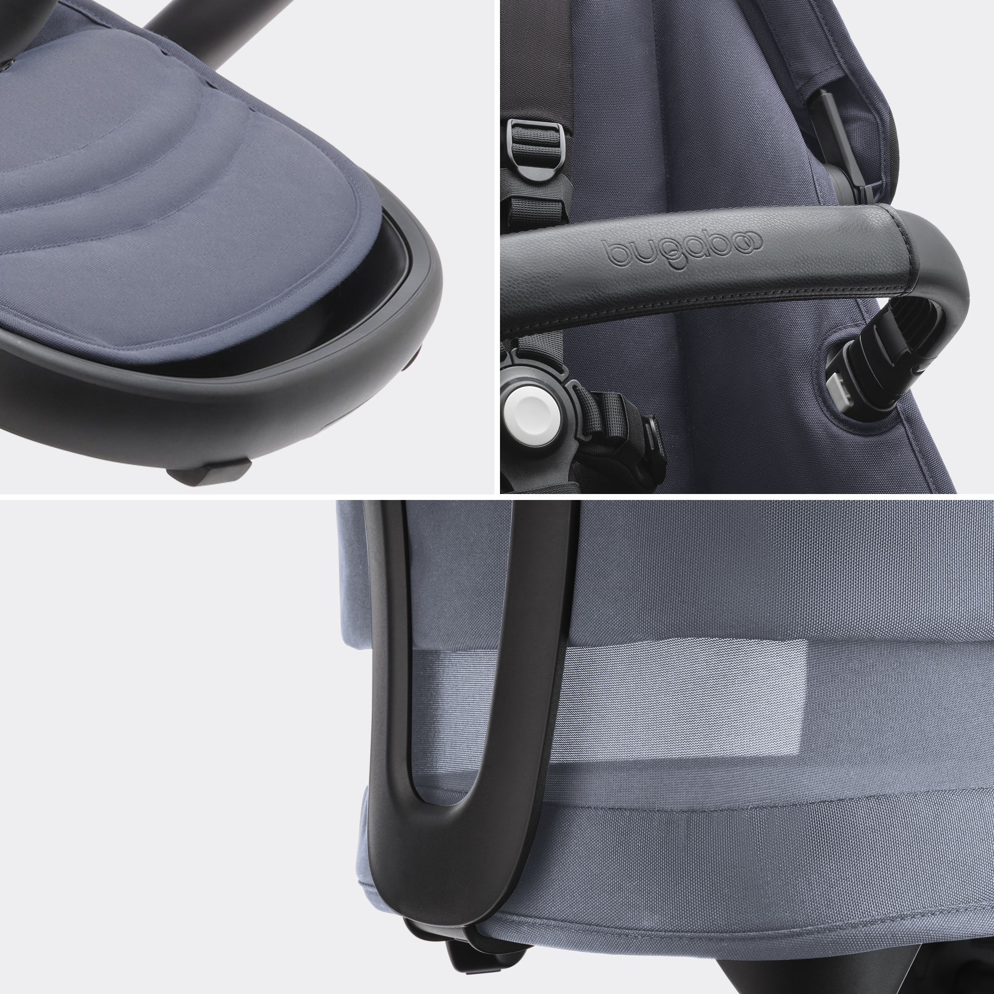 Fox 5 2-in-1 Komfort-Kinderwagen Schwarz/Forest Green - Jamouz