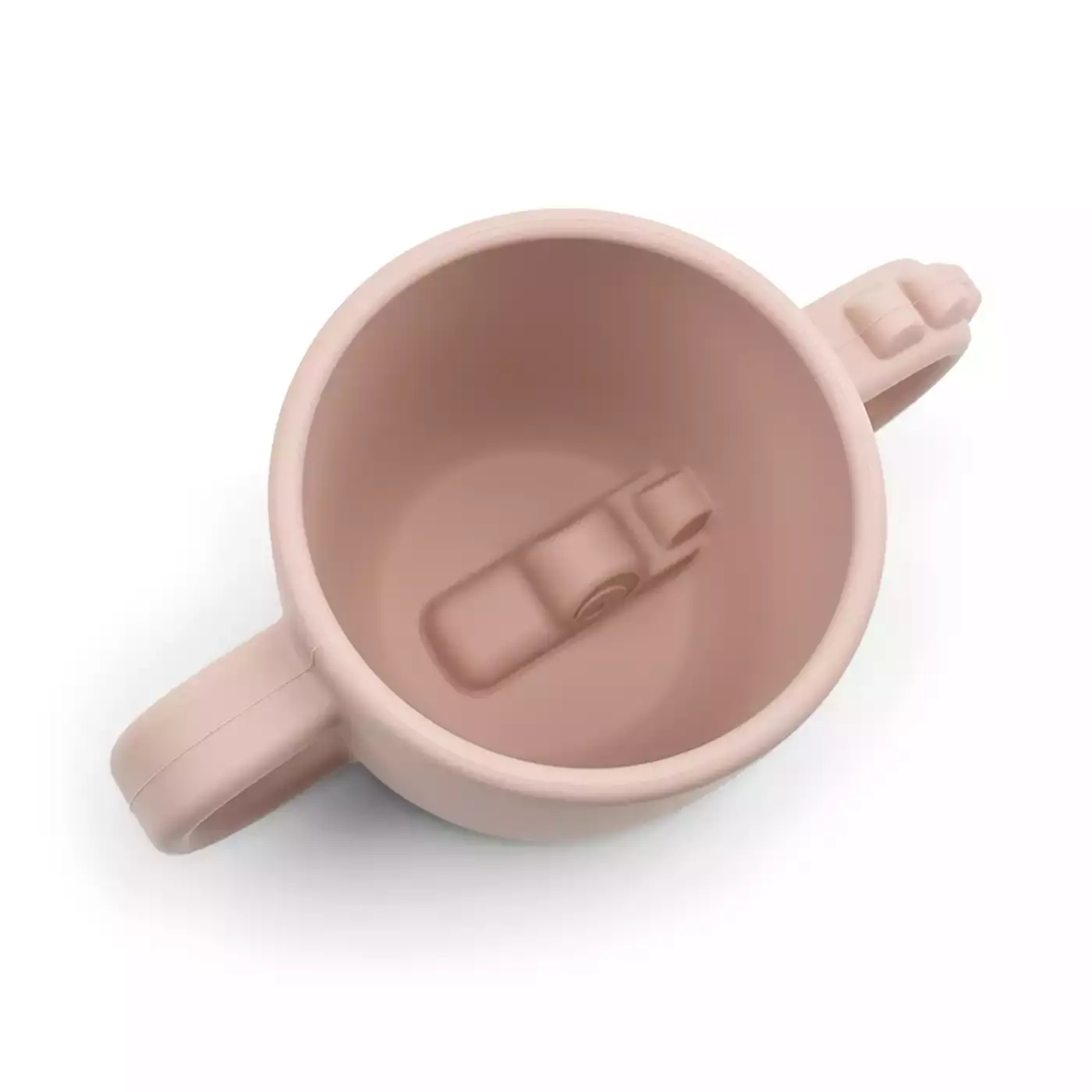 Silikon-Becher Peekaboo Croco Rosa - Jamouz