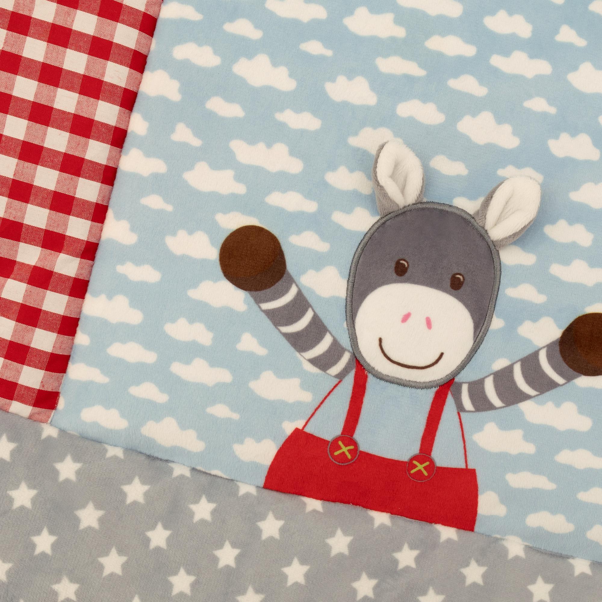 Krabbeldecke mit Spielelementen BabyGlück - Jamouz