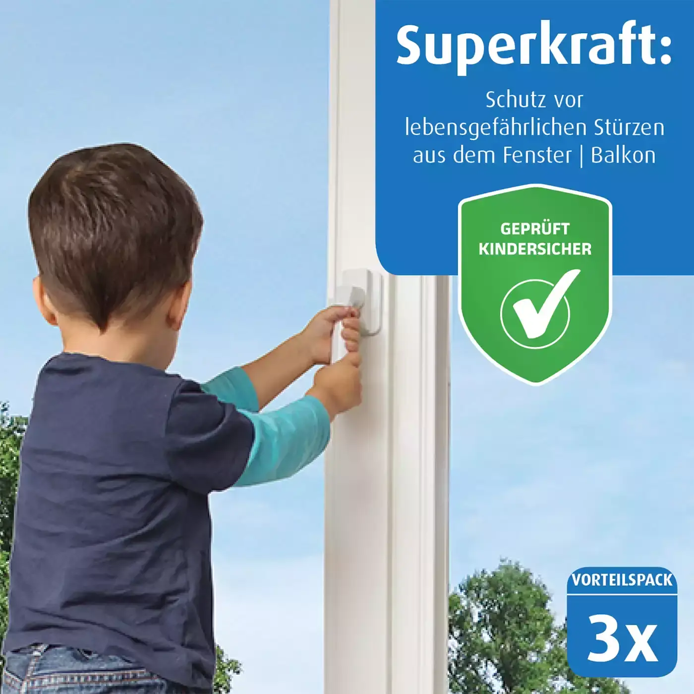 Vorteilspack WinLock Fenster und Balkontürsicherung - Jamouz