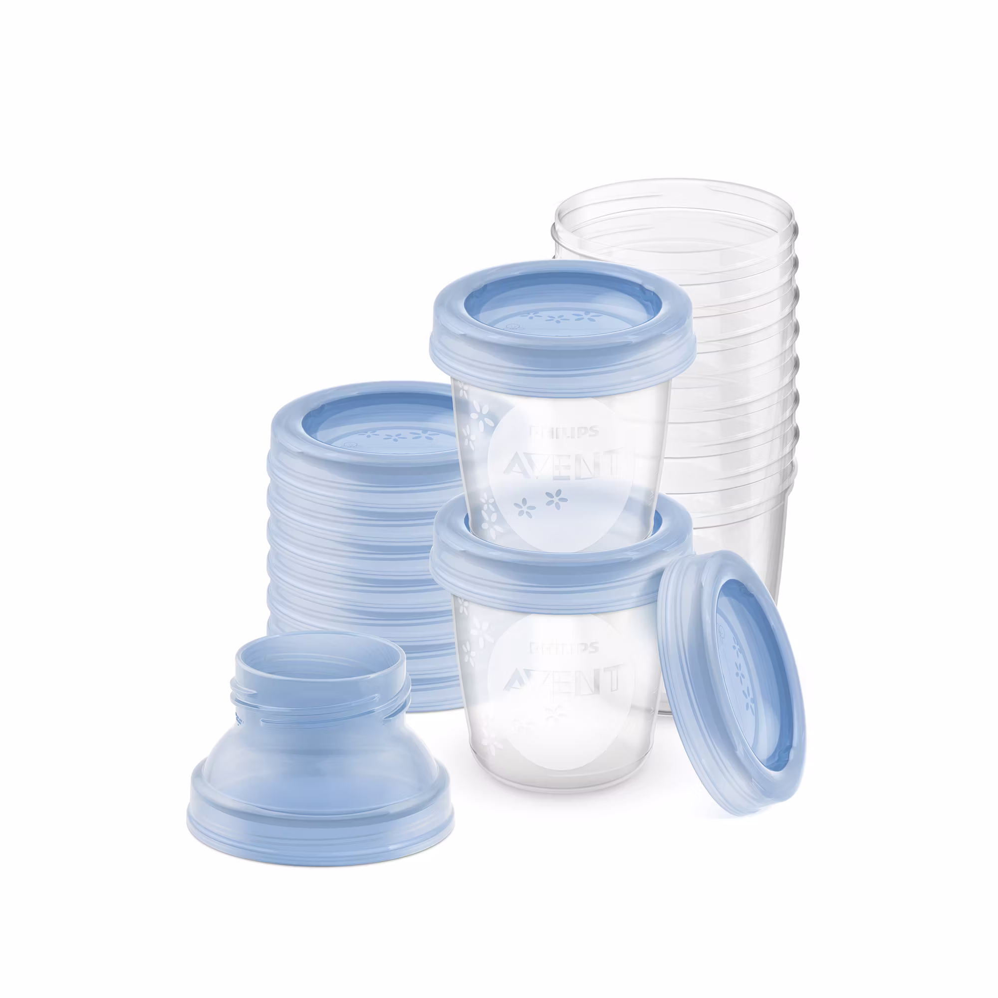 10 Stück Muttermilchbehälter SCF618/10 - Jamouz