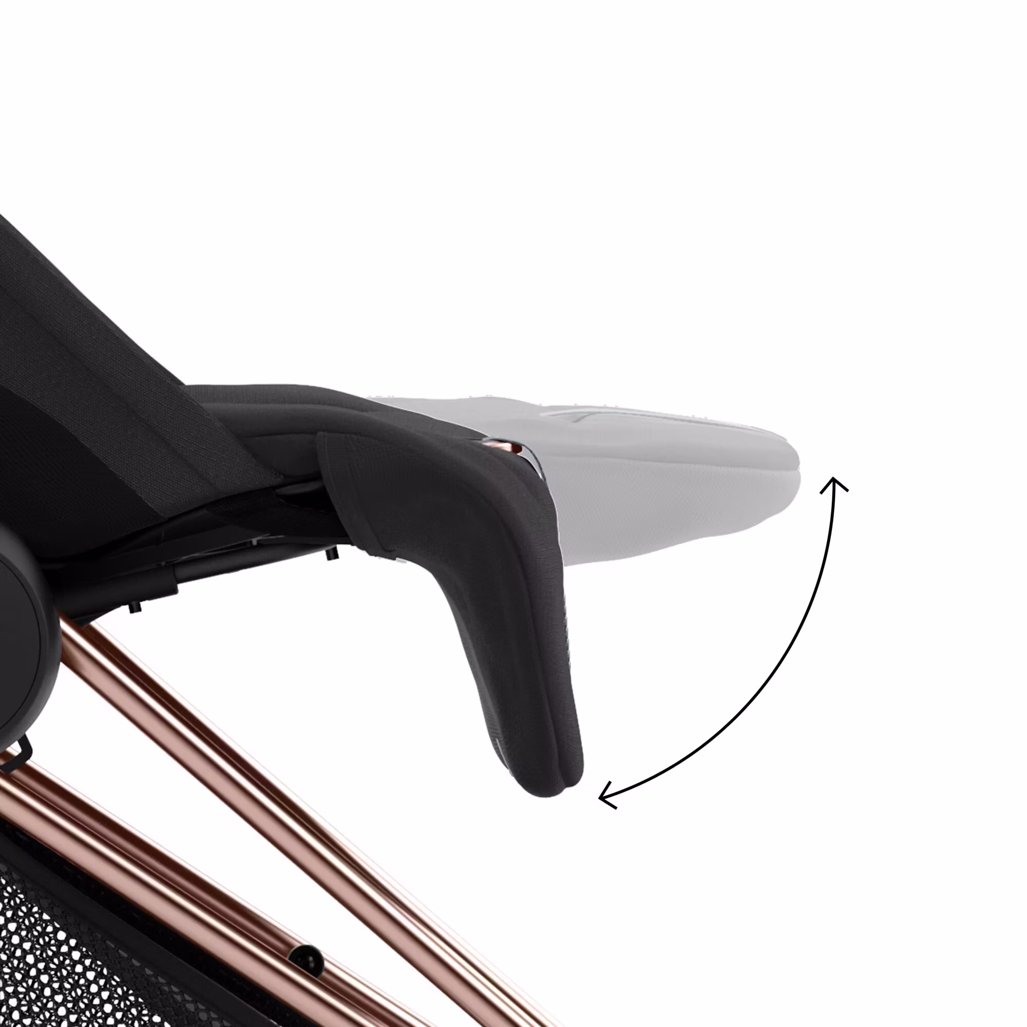 Coya Sepia Black / Rosegold Rahmen - Jamouz