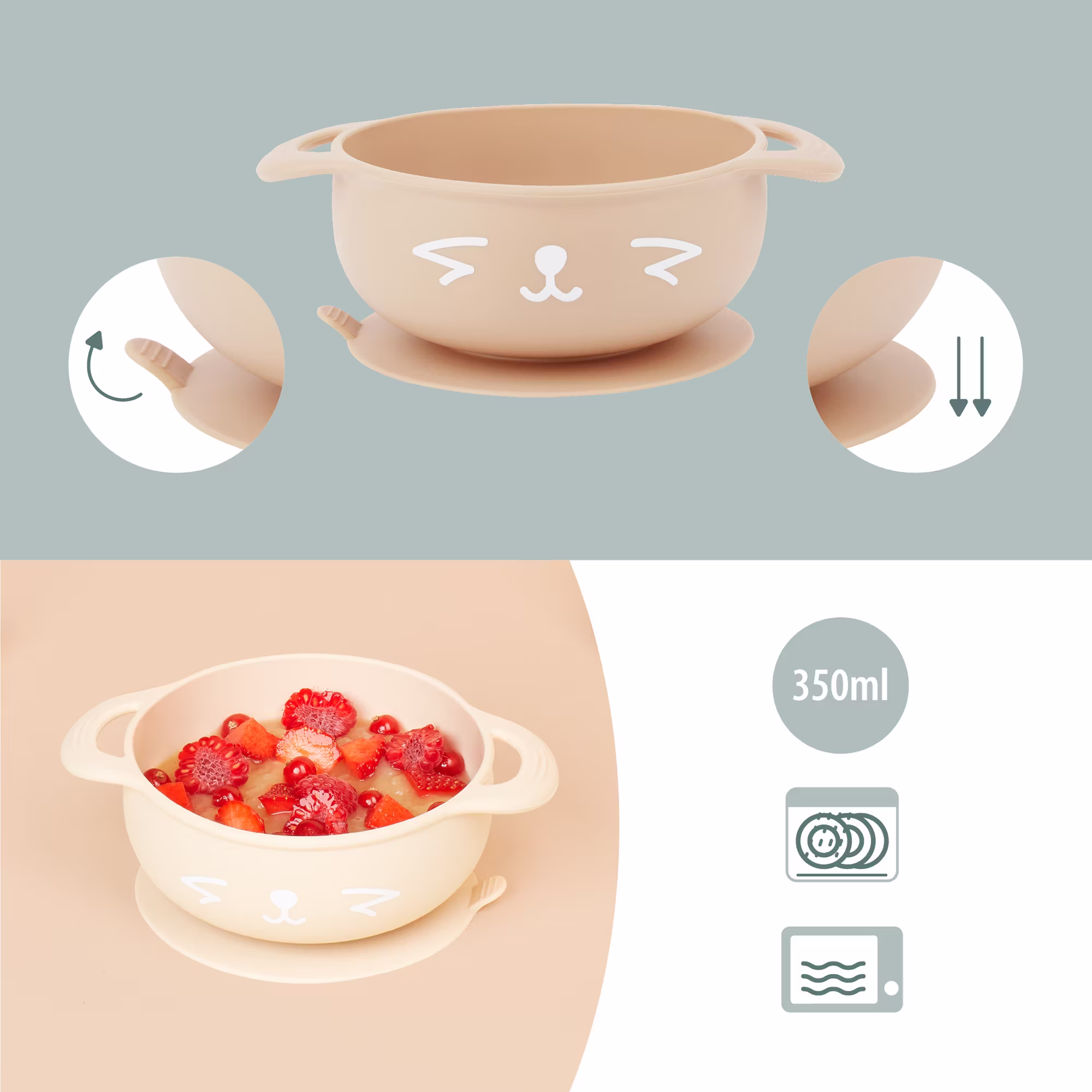 Geschirrset 3-teilig FIRST'ISY Dog - Jamouz