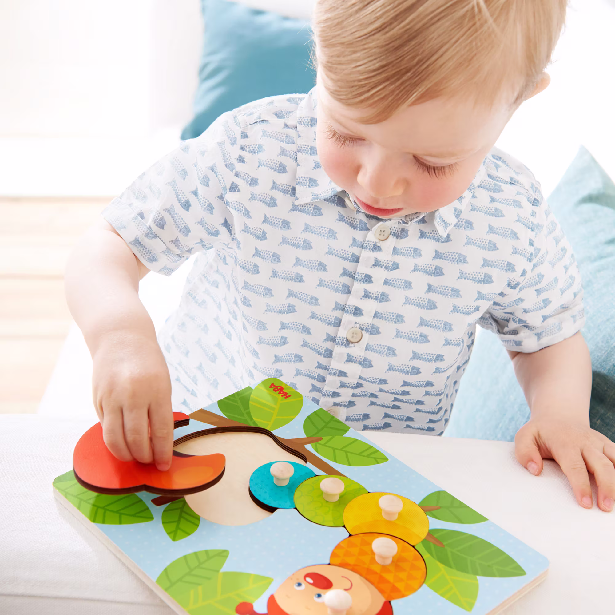 Greifpuzzle Raupe Mina - Jamouz