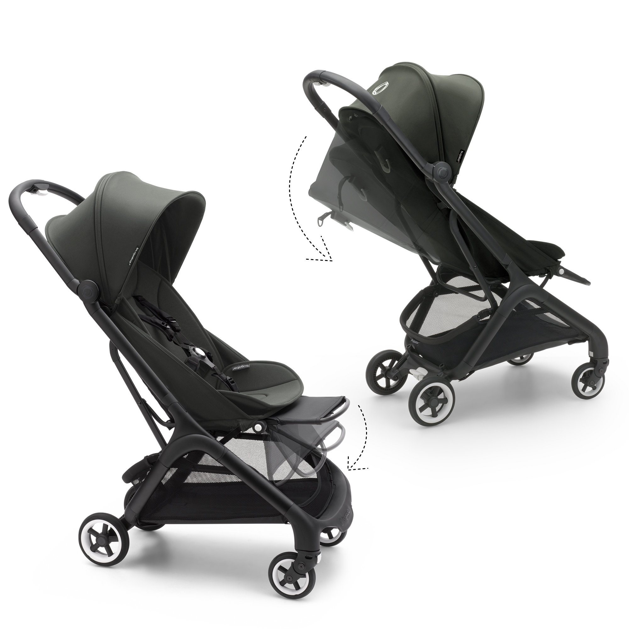 Butterfly Reise-Kinderwagen Stormy Blue - Jamouz