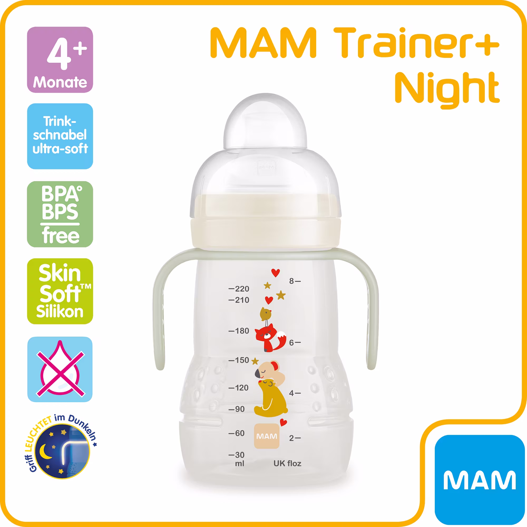 Trainer+ Night Schildkröte 220ml - Jamouz