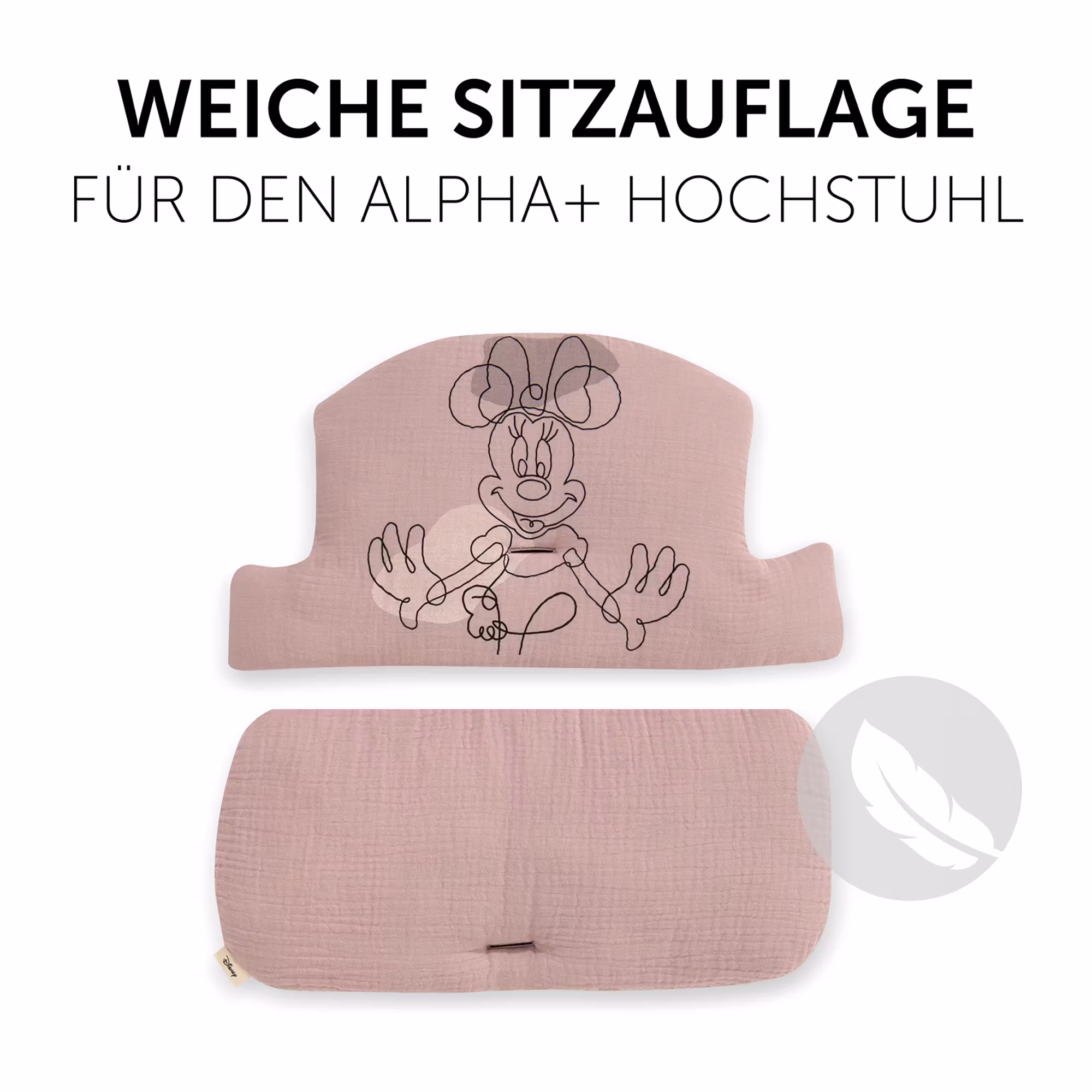 Sitzkissen Select Musselin Hochstuhl Alpha+ - Jamouz