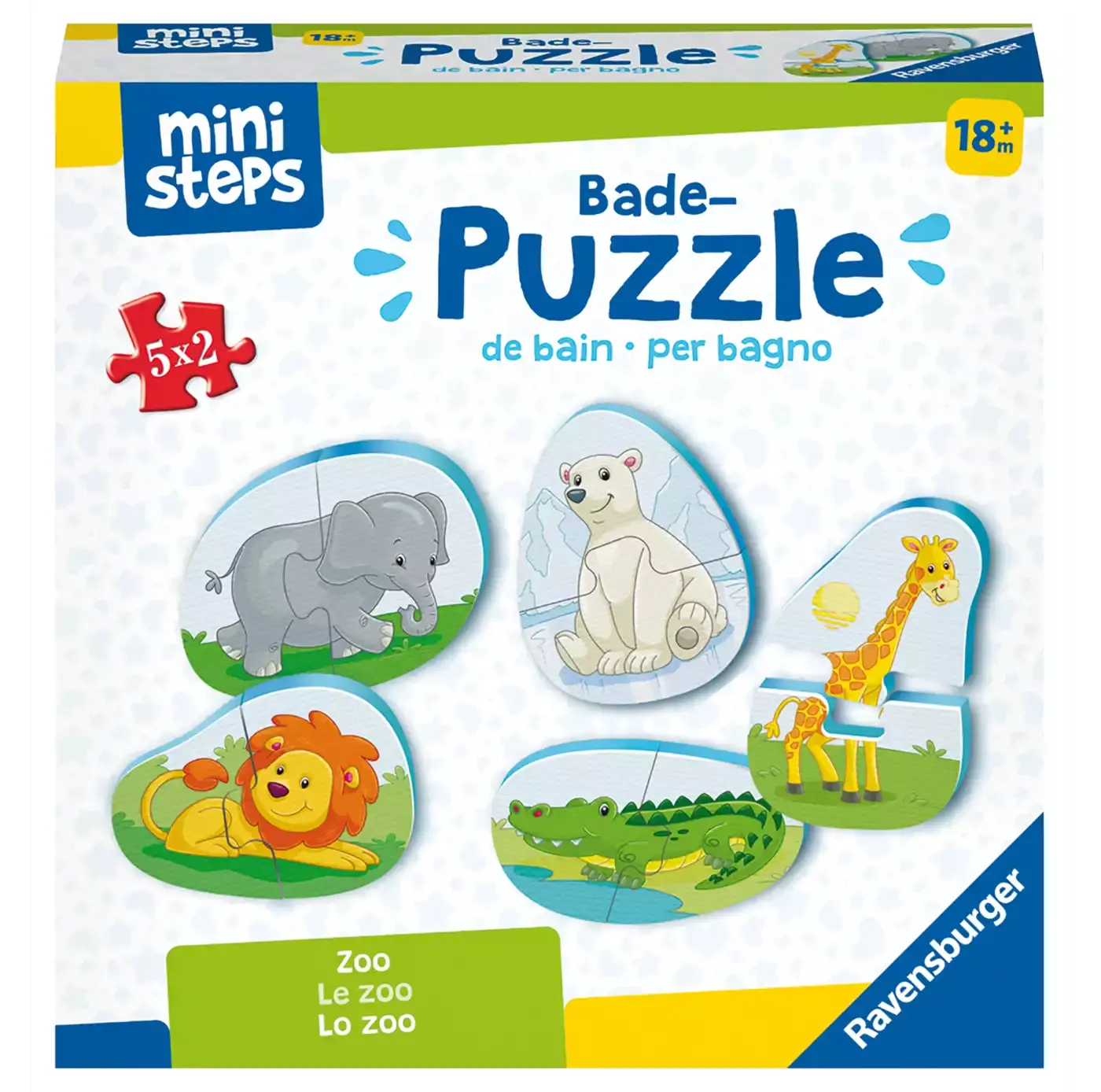 Mini Steps Bade-Puzzle Zoo - Jamouz