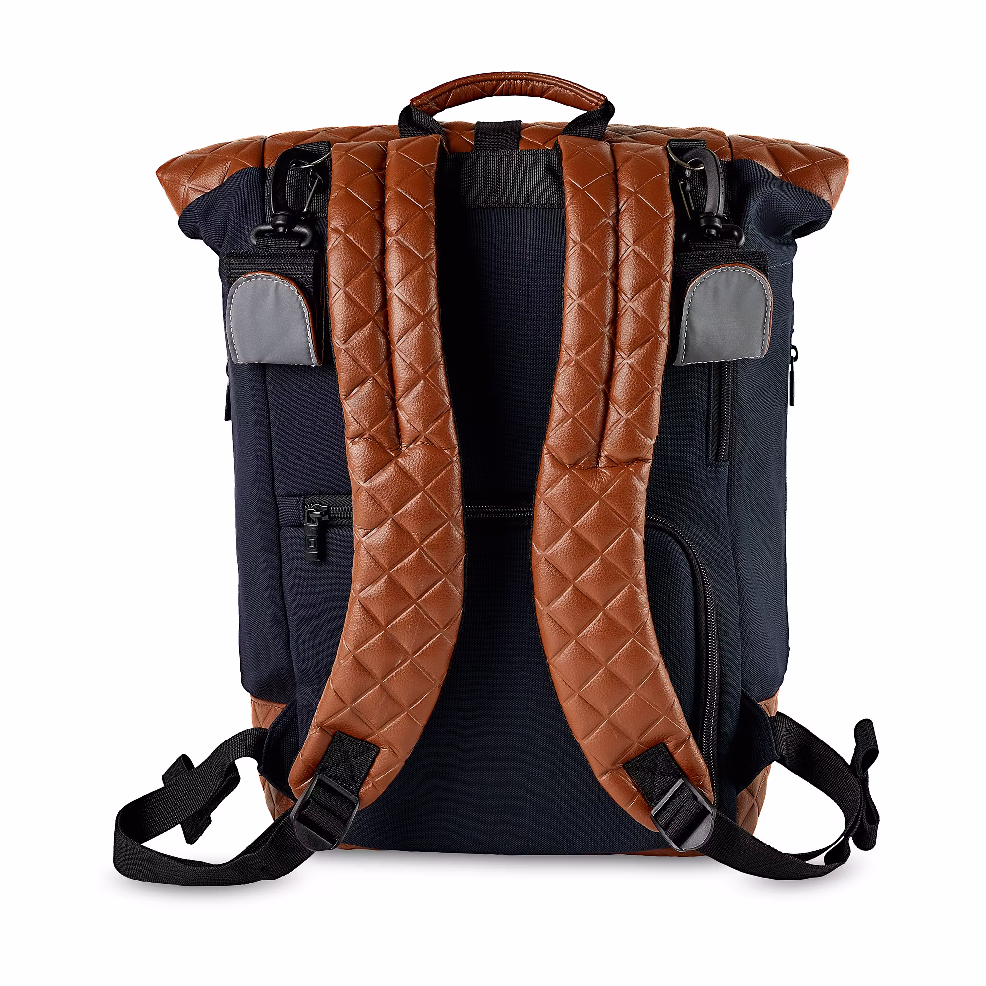 Premium Rolltop Rucksack Navy - Jamouz