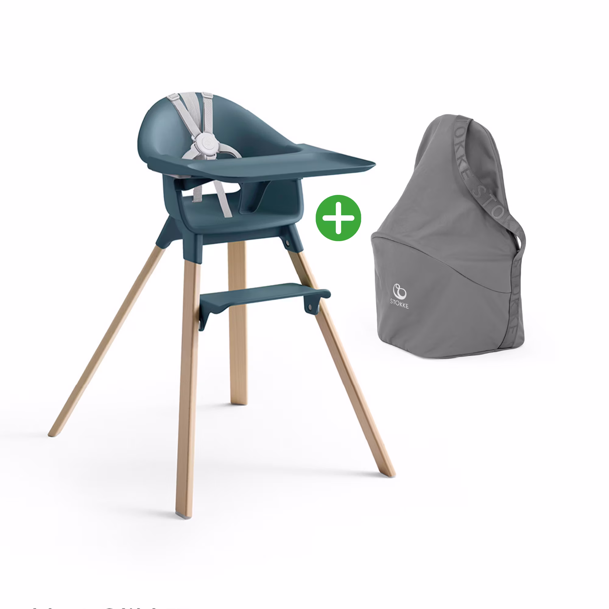 Set Clikk™ Black Natural & Travel Bag - Jamouz