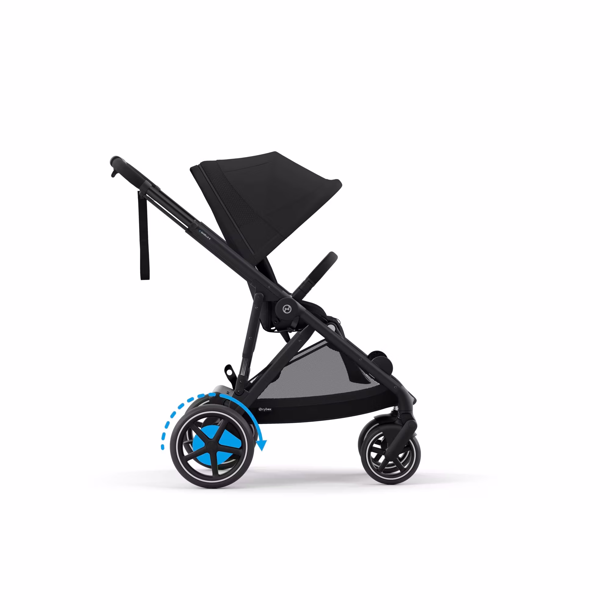 Set e-Gazelle S Moon Black mit Wanne - Jamouz