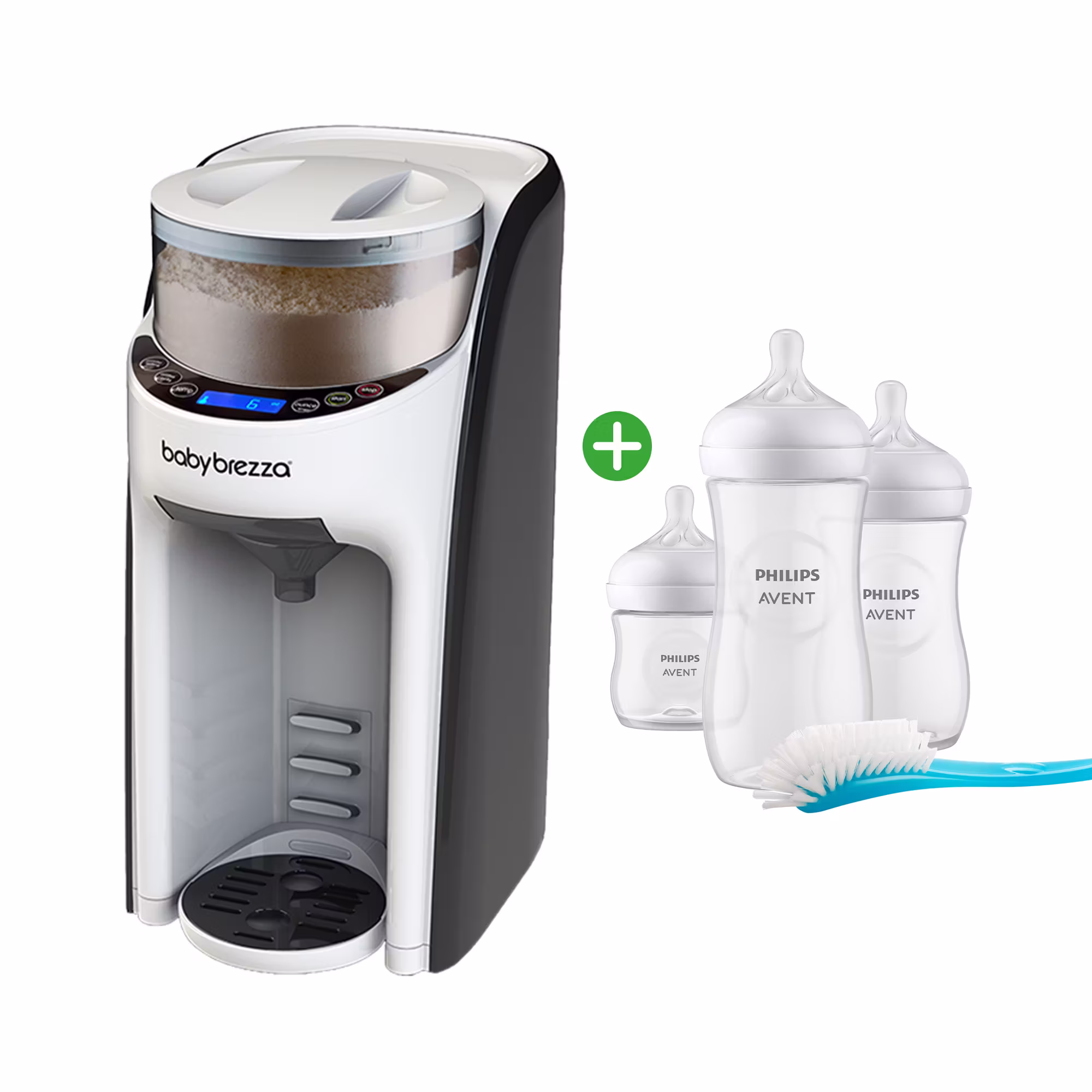 Set Flaschenzubereiter Formula Pro Advanced mit Flaschen-Starter Set Natural Response - Jamouz