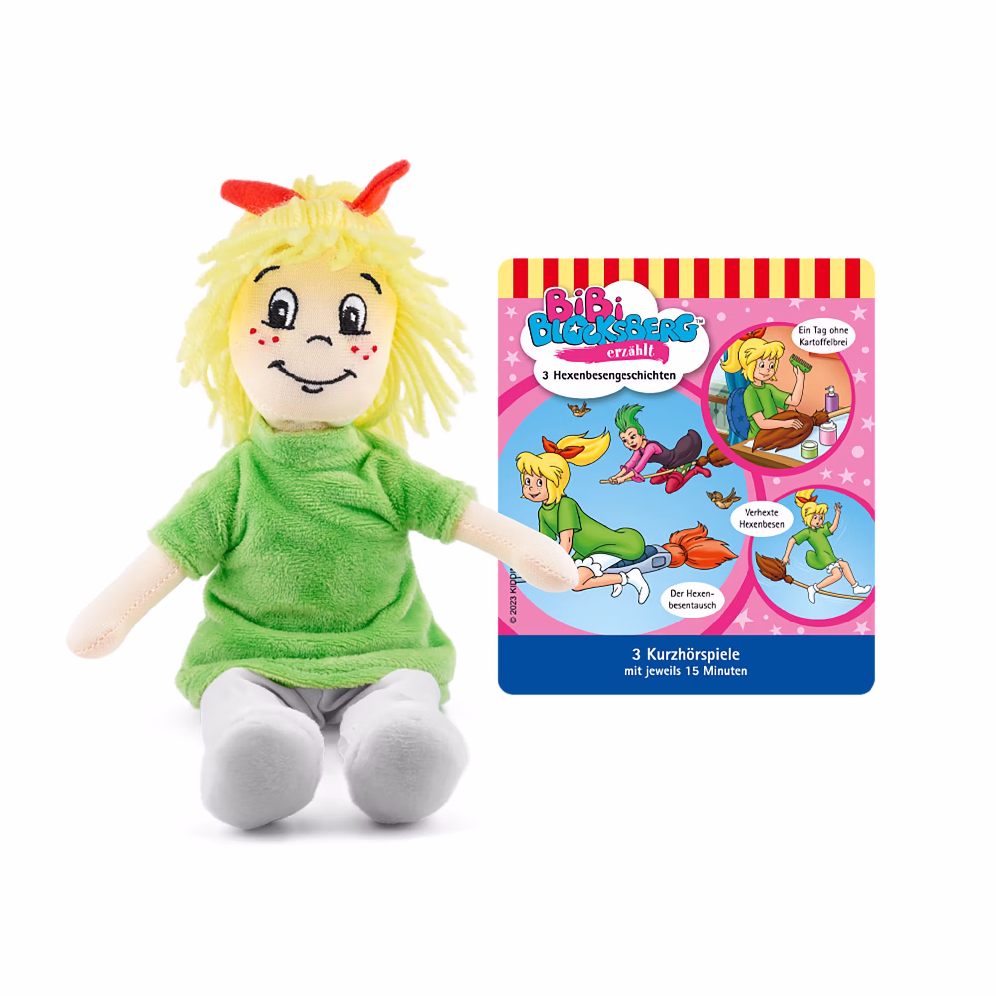 Bibi Blocksberg erzählt - Hexenbesengeschichten - Plüsch - Jamouz