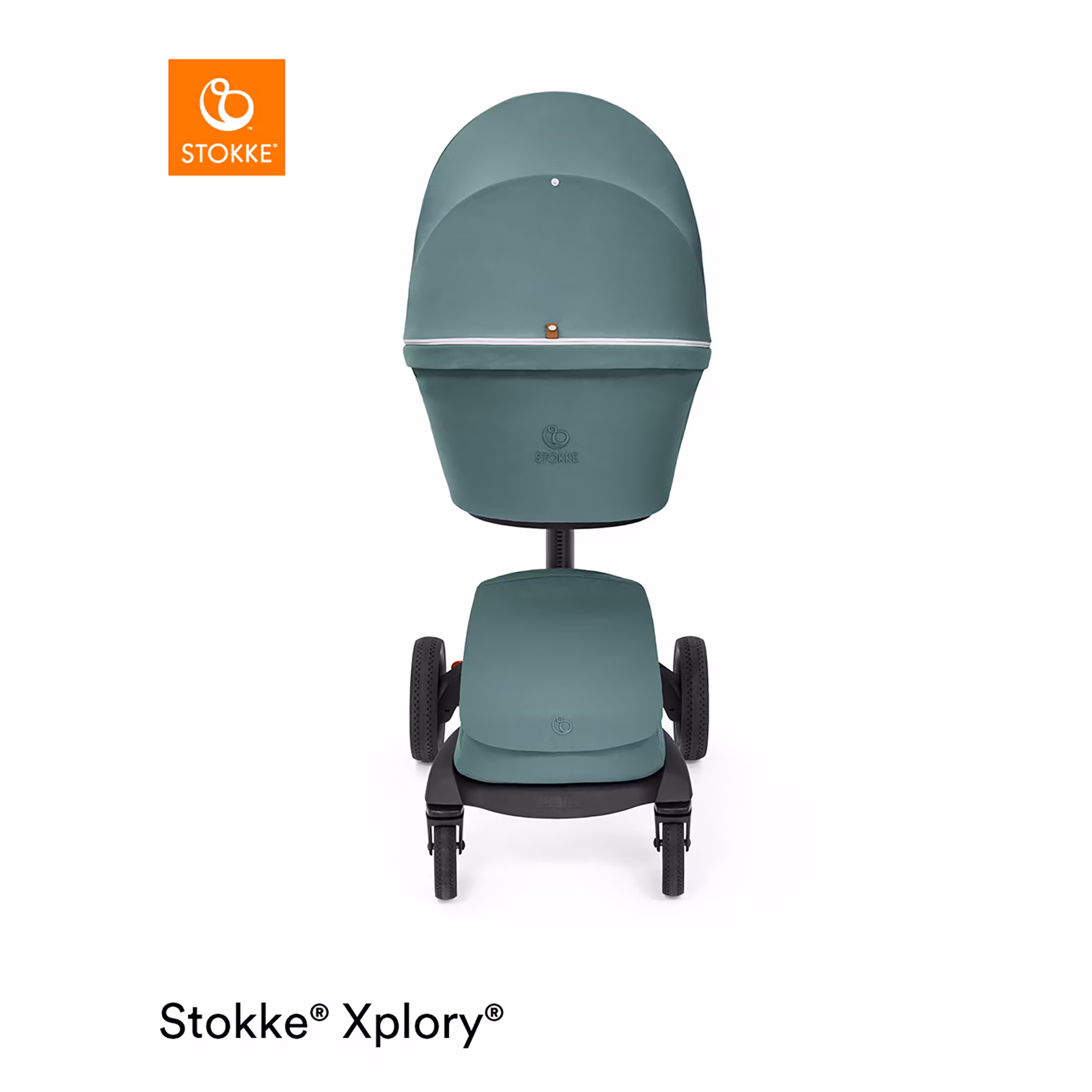 Set Xplory® X Cool Teal mit Babywanne - Jamouz