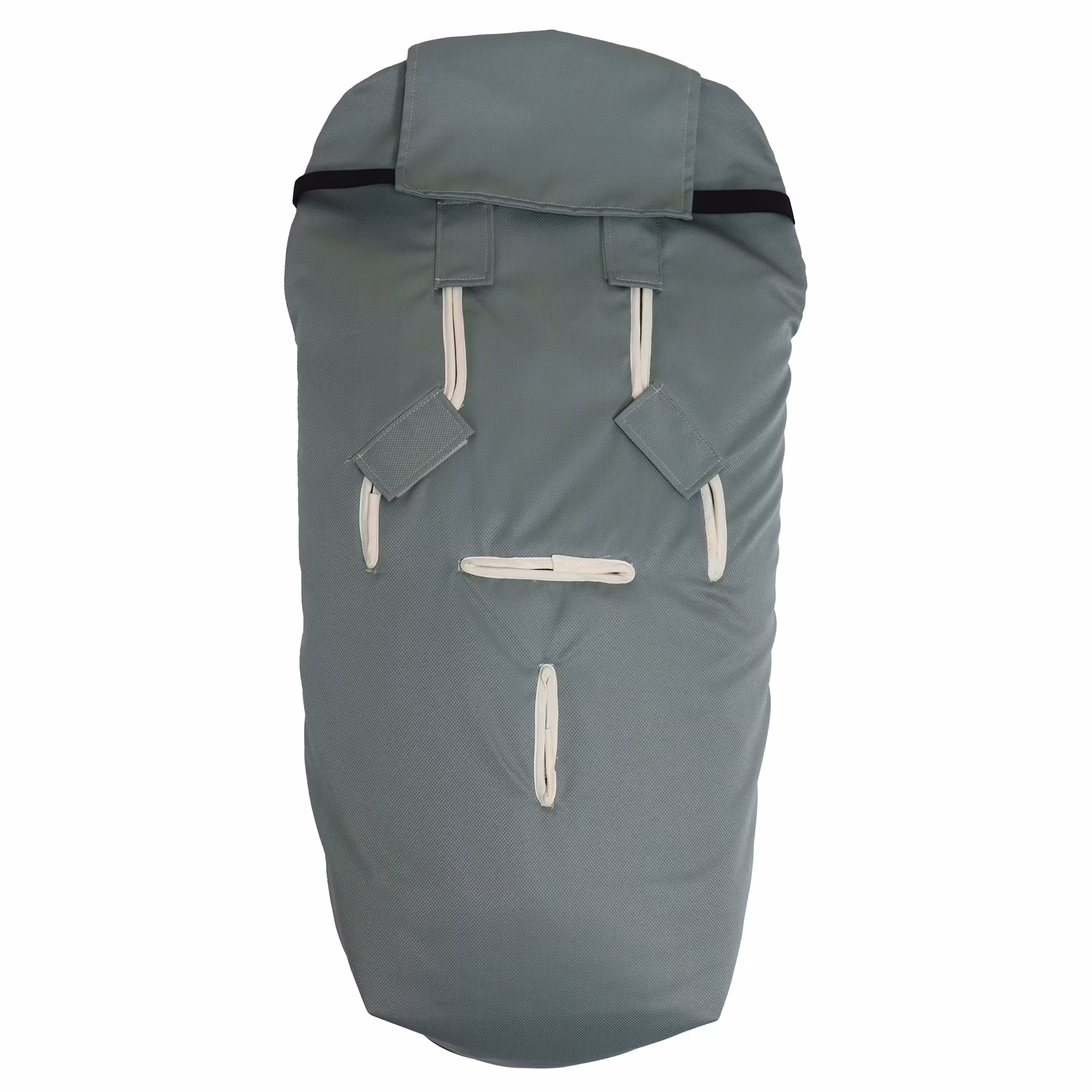 Lammfell Fußsack LOVE THE NATURE Slit Green - Jamouz