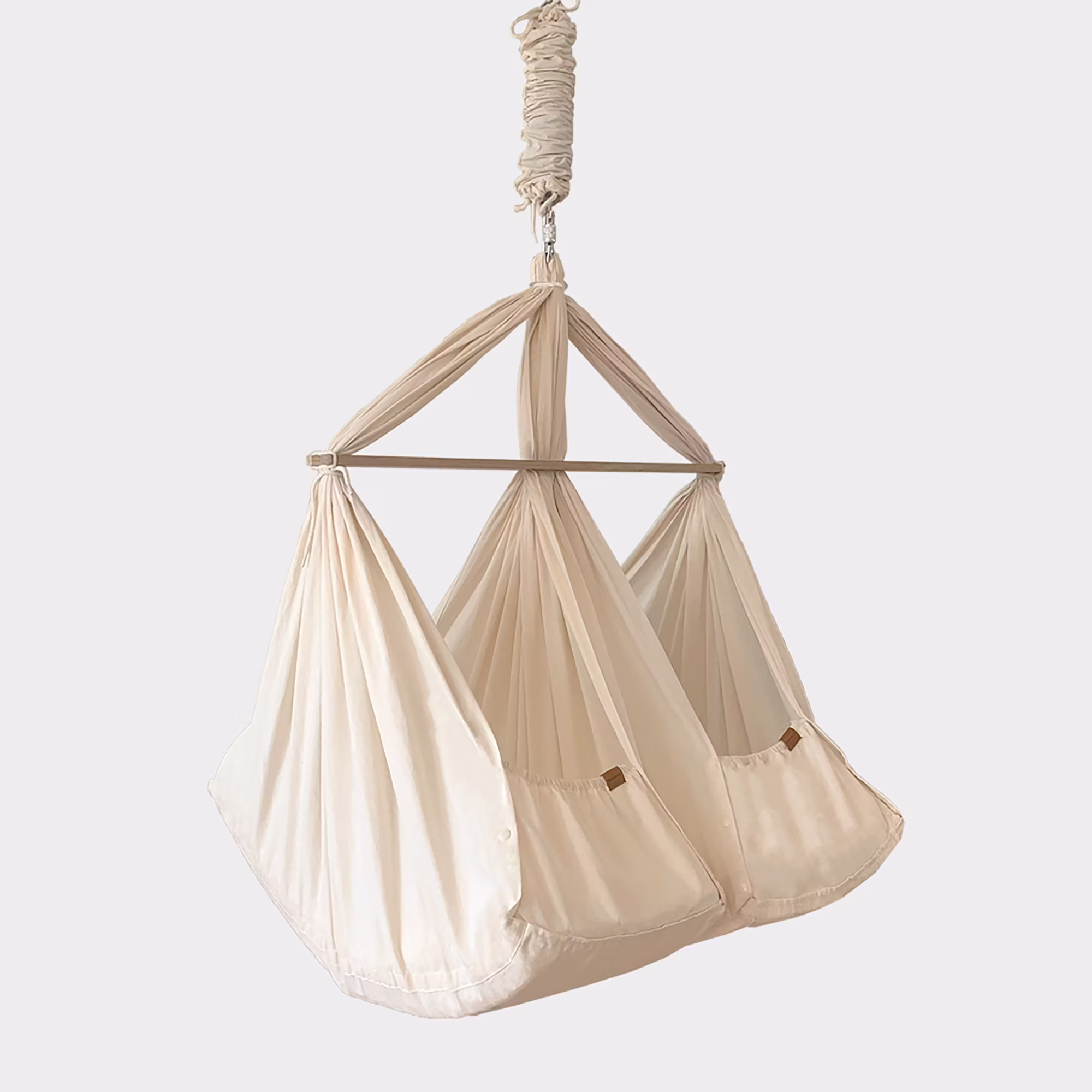 Cozy Cradle Federwiege Zwillinge Natur - Jamouz