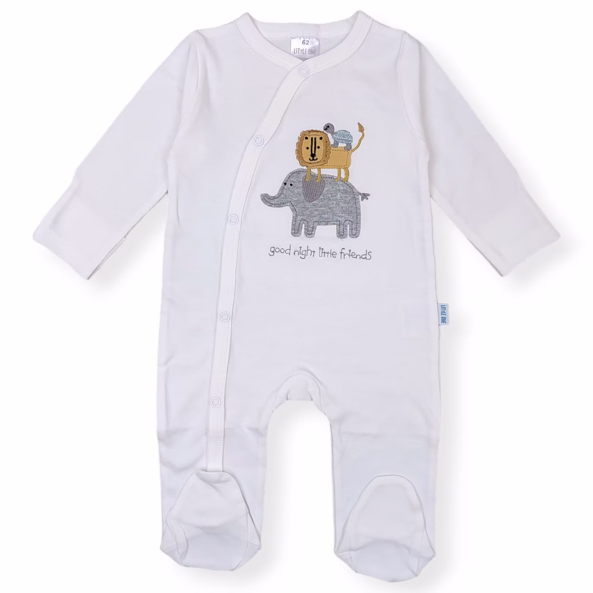 Nachtstrampler Jersey Dschungeltiere - Jamouz