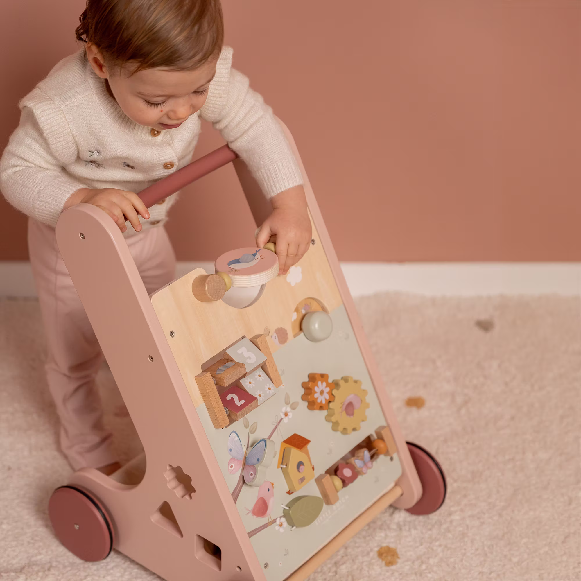 Lauflernwagen Flowers & Butterflies - Jamouz