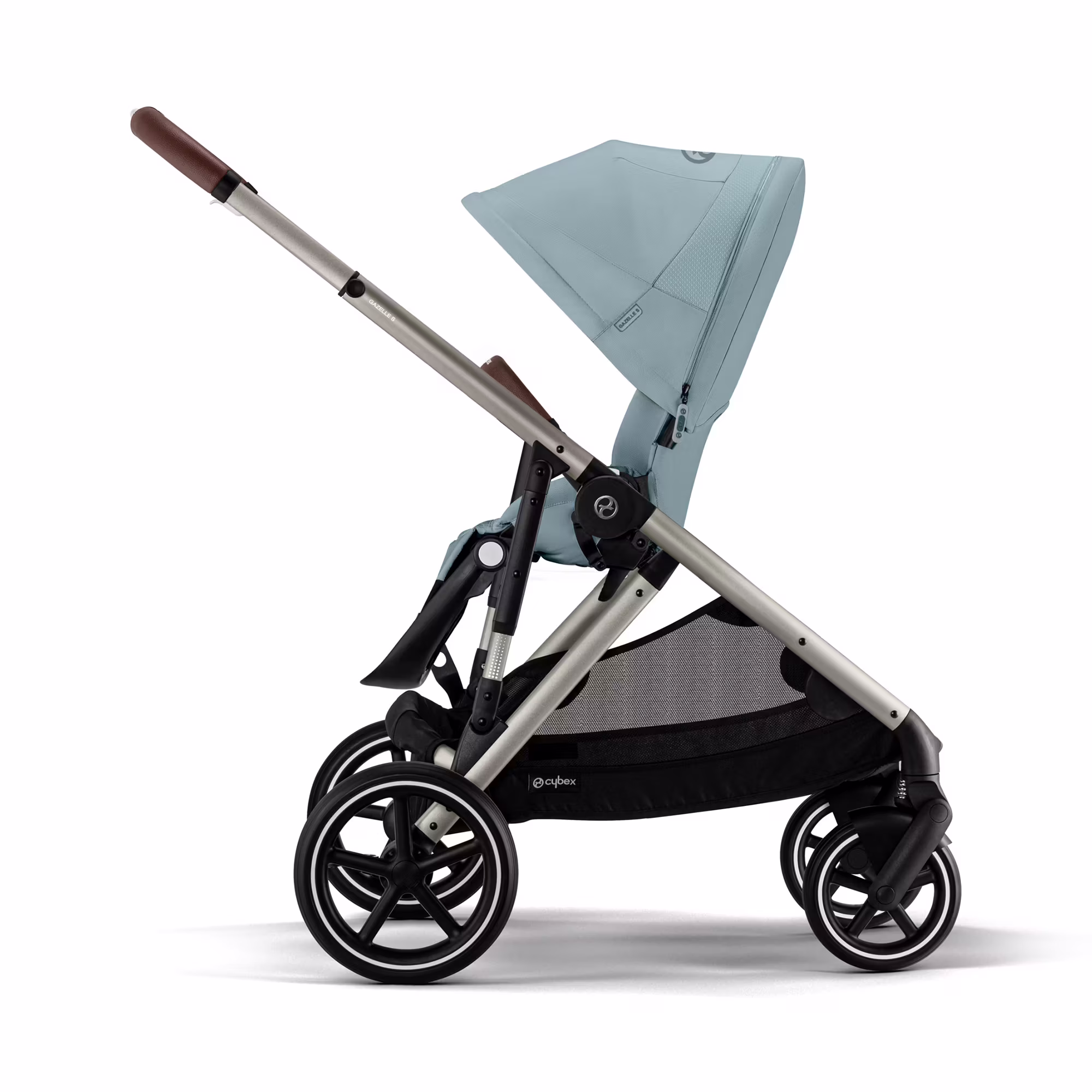 Gazelle S Lava Grey (Silver Frame) - Jamouz