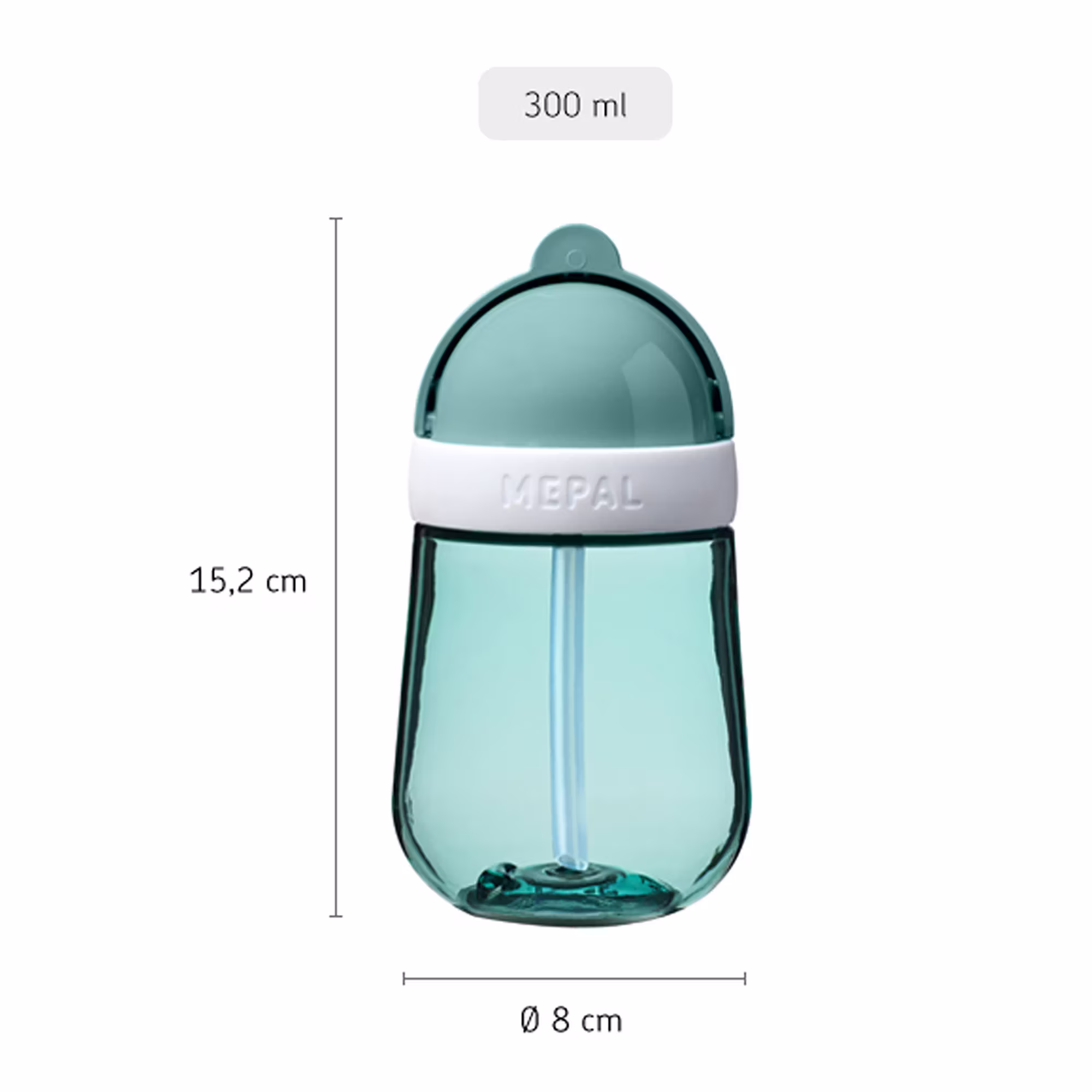 Strohhalmbecher 300ml - Jamouz