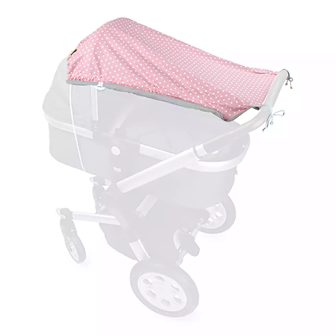 Sonnensegel Johanna Dots Rosé - Jamouz