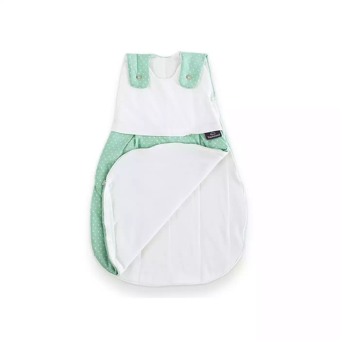 Schlafsack-Set LIEBMICH Pünktchen mint 56/62 - Jamouz