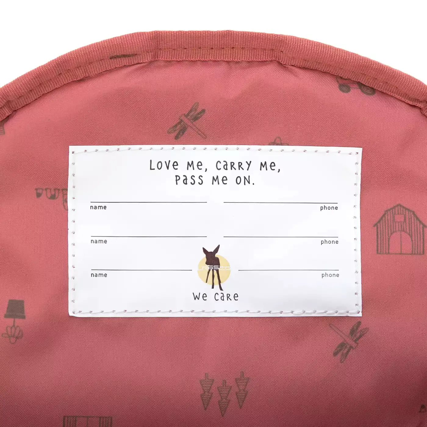 Mini Backpack Adventure Dragonfly Light Purple - Jamouz