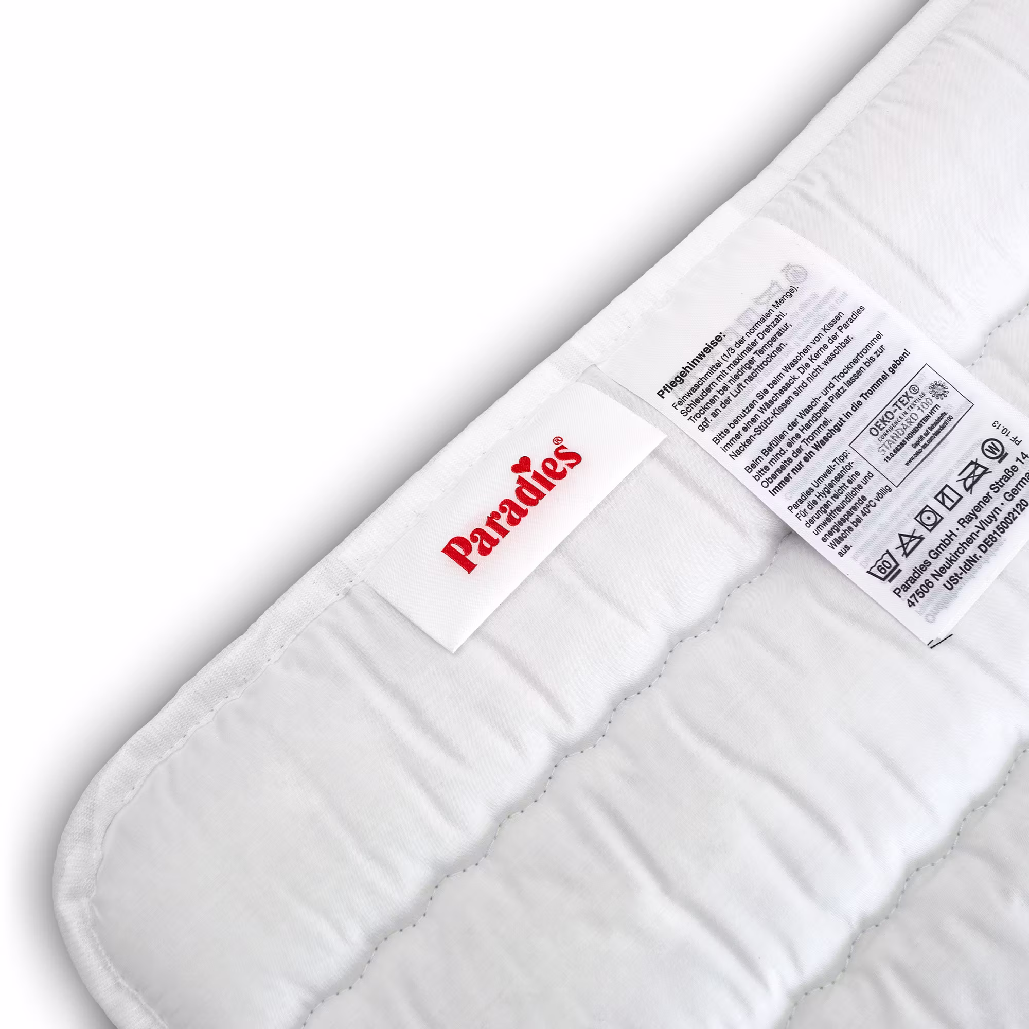Baby-Flachkissen Hygienica® Peterle 40x60 cm - Jamouz