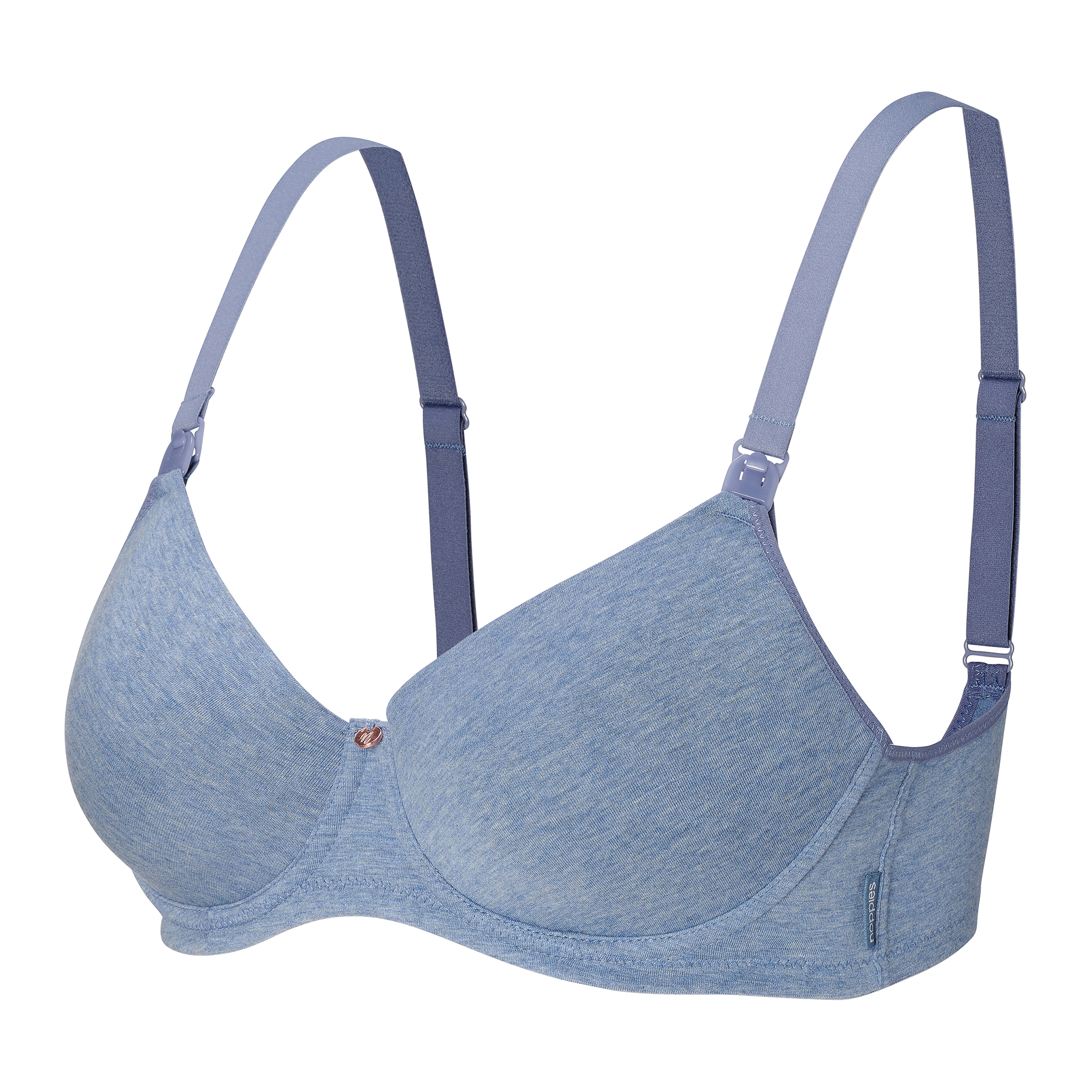 Still-BH Cotton Light Blue Melange B - Jamouz