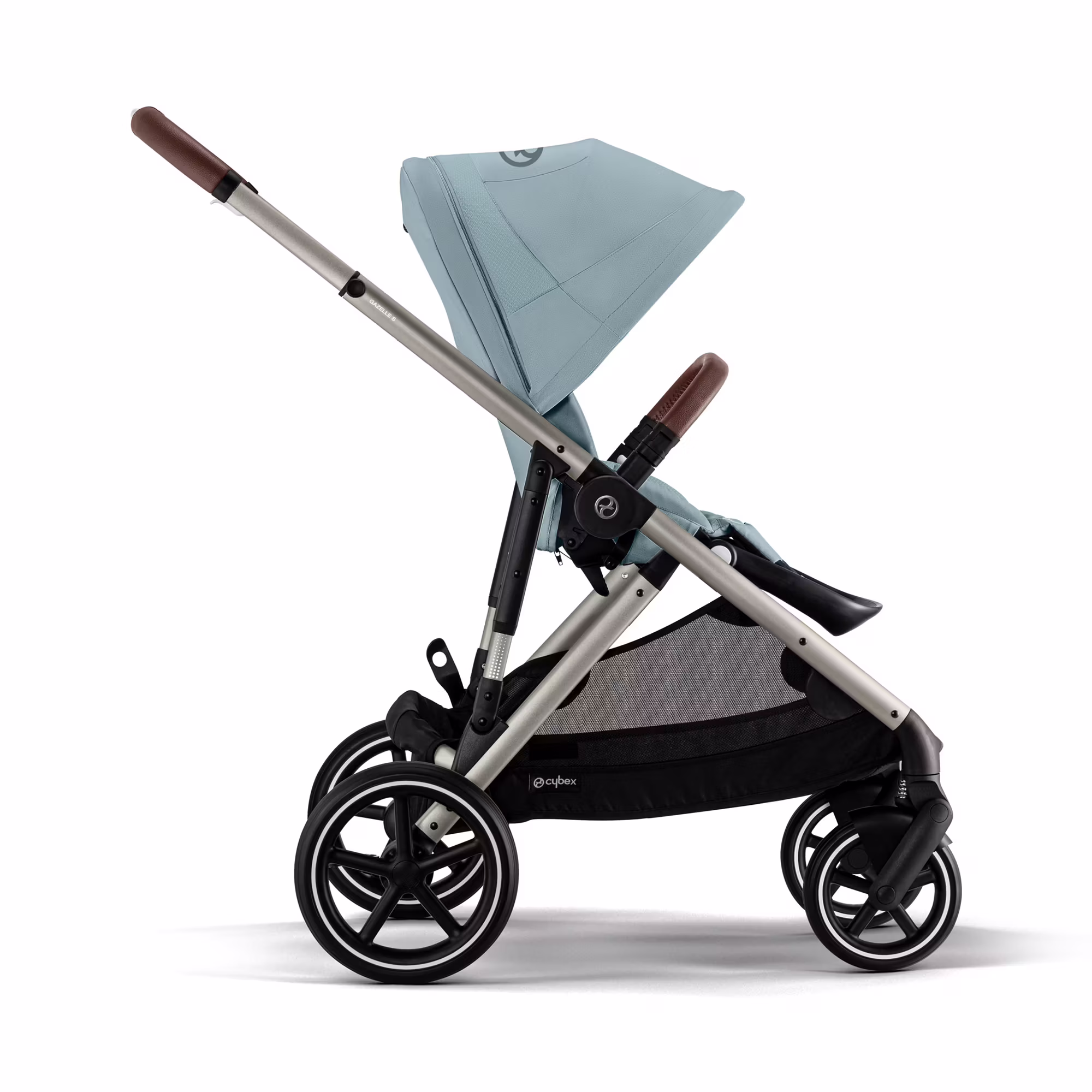 Gazelle S Lava Grey (Silver Frame) - Jamouz