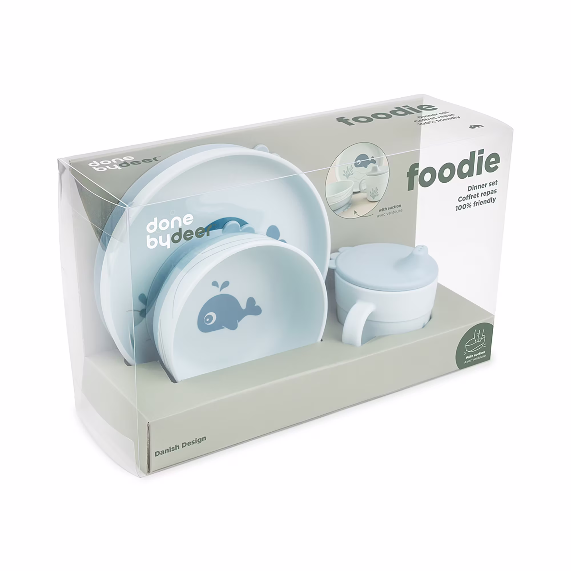 Geschirrset Wally Blau - Jamouz