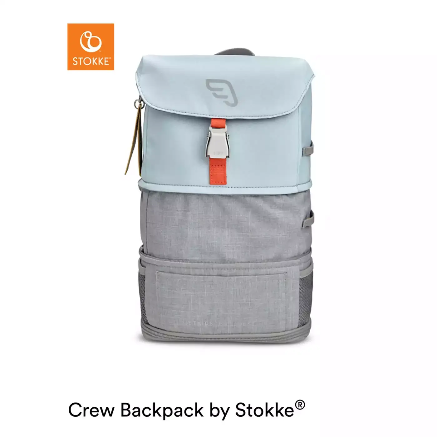 Jetkids™ Bundle BedBox™ & Crew Back Pack Sky Blue - Jamouz