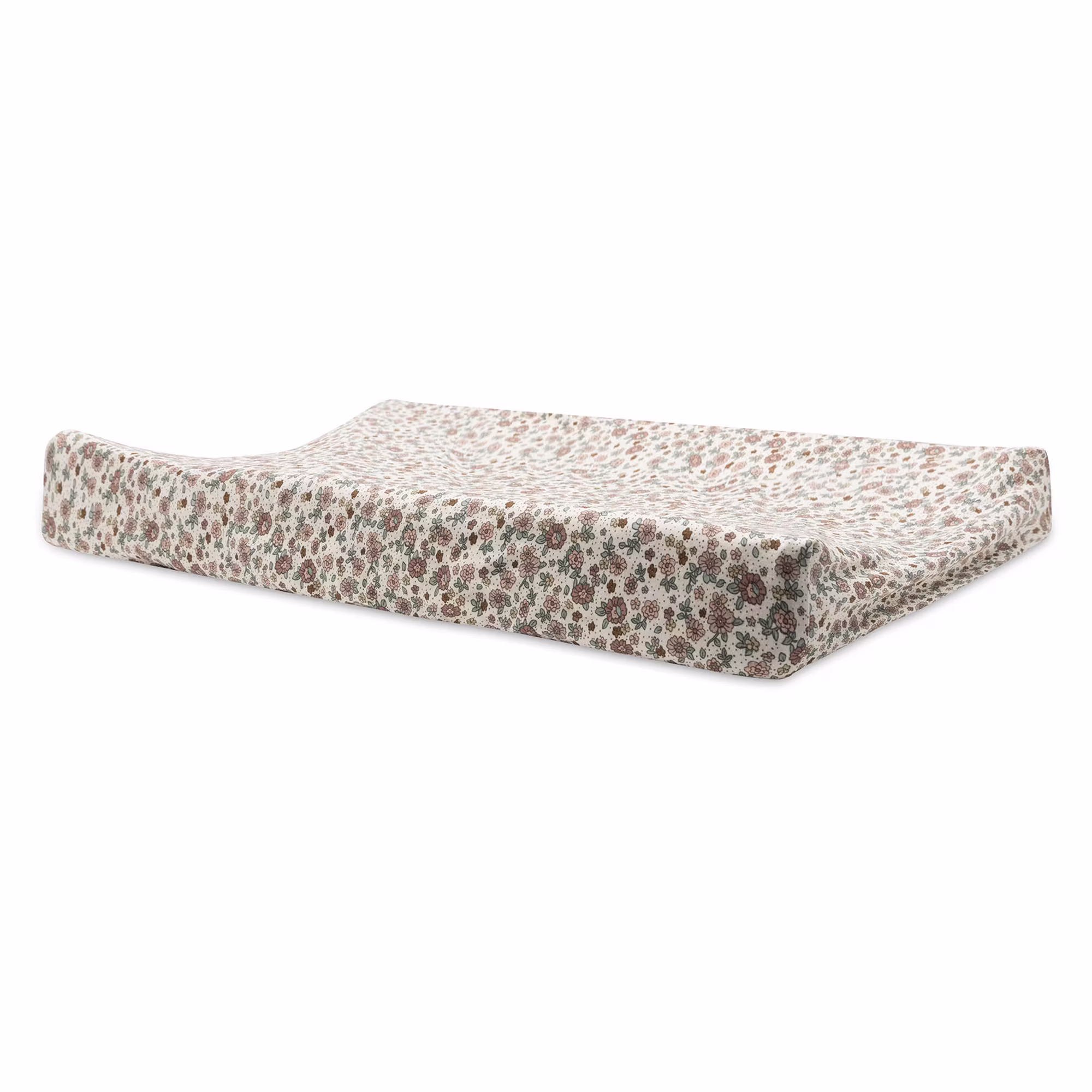 Wickelauflagenbezug Jersey Retro Flowers 50 x 70 cm - Jamouz