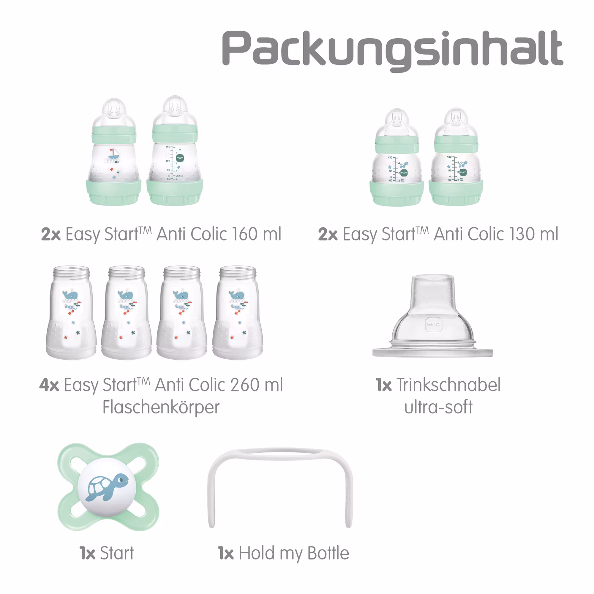 Easy Start Anti-Colic Set Mint - Jamouz