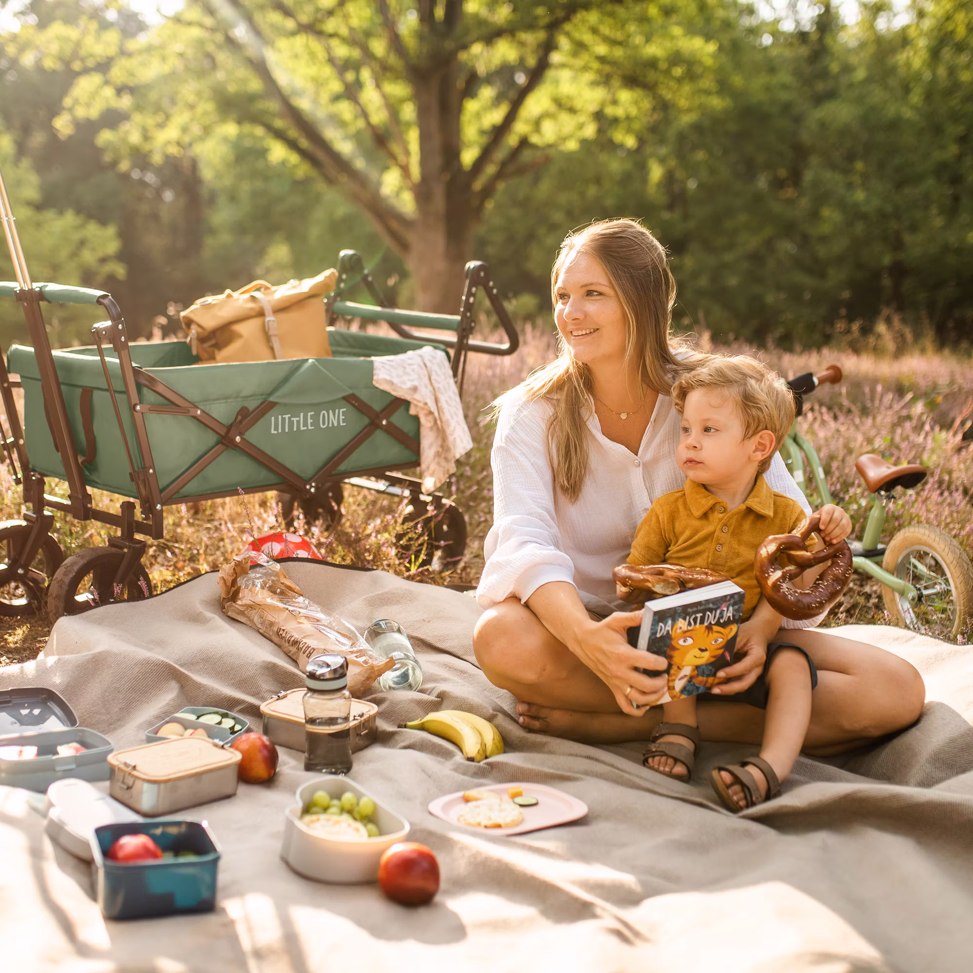 Bollerwagen mit Dach - Jamouz
