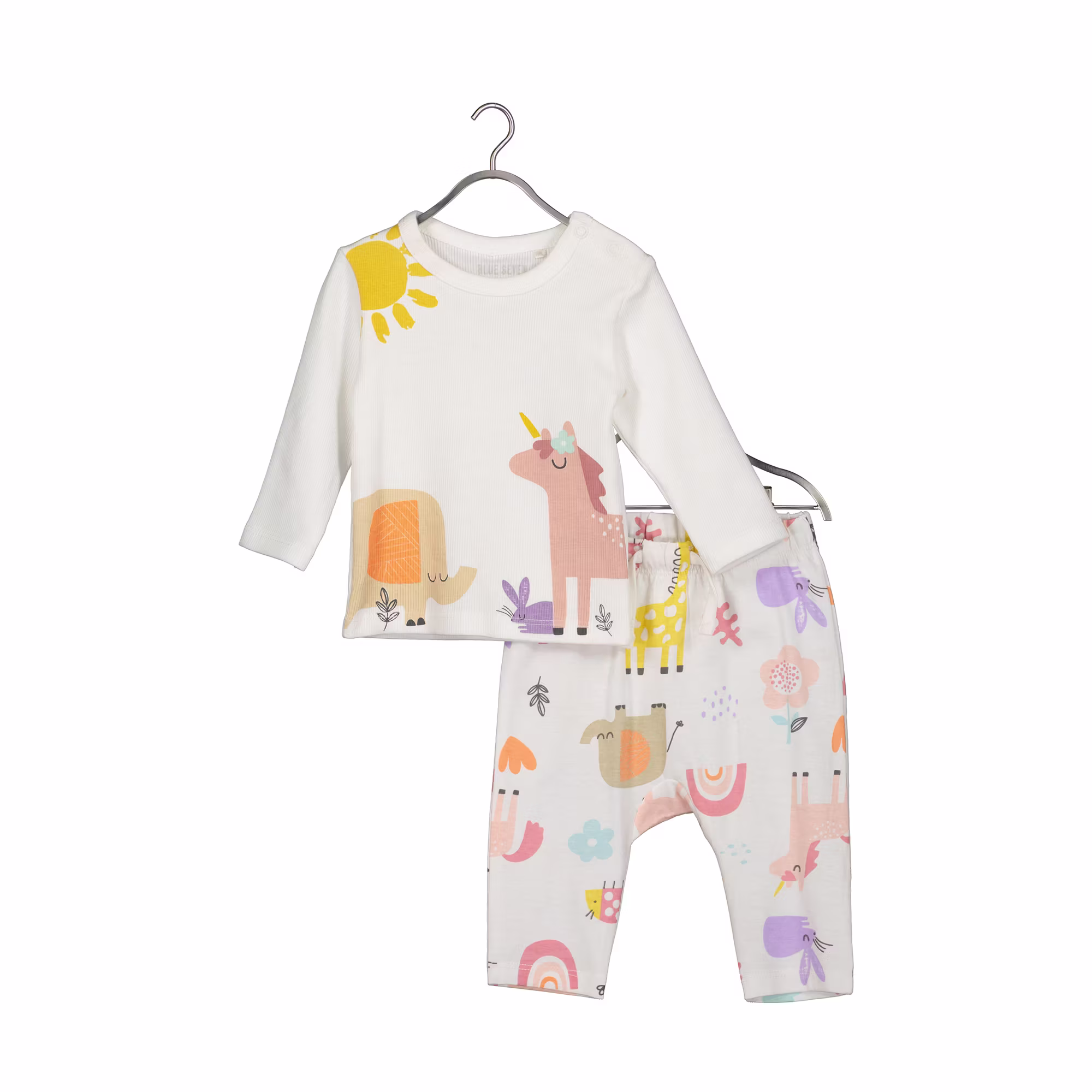 2er-Set Langarmshirt und Leggings Einhorn - Jamouz