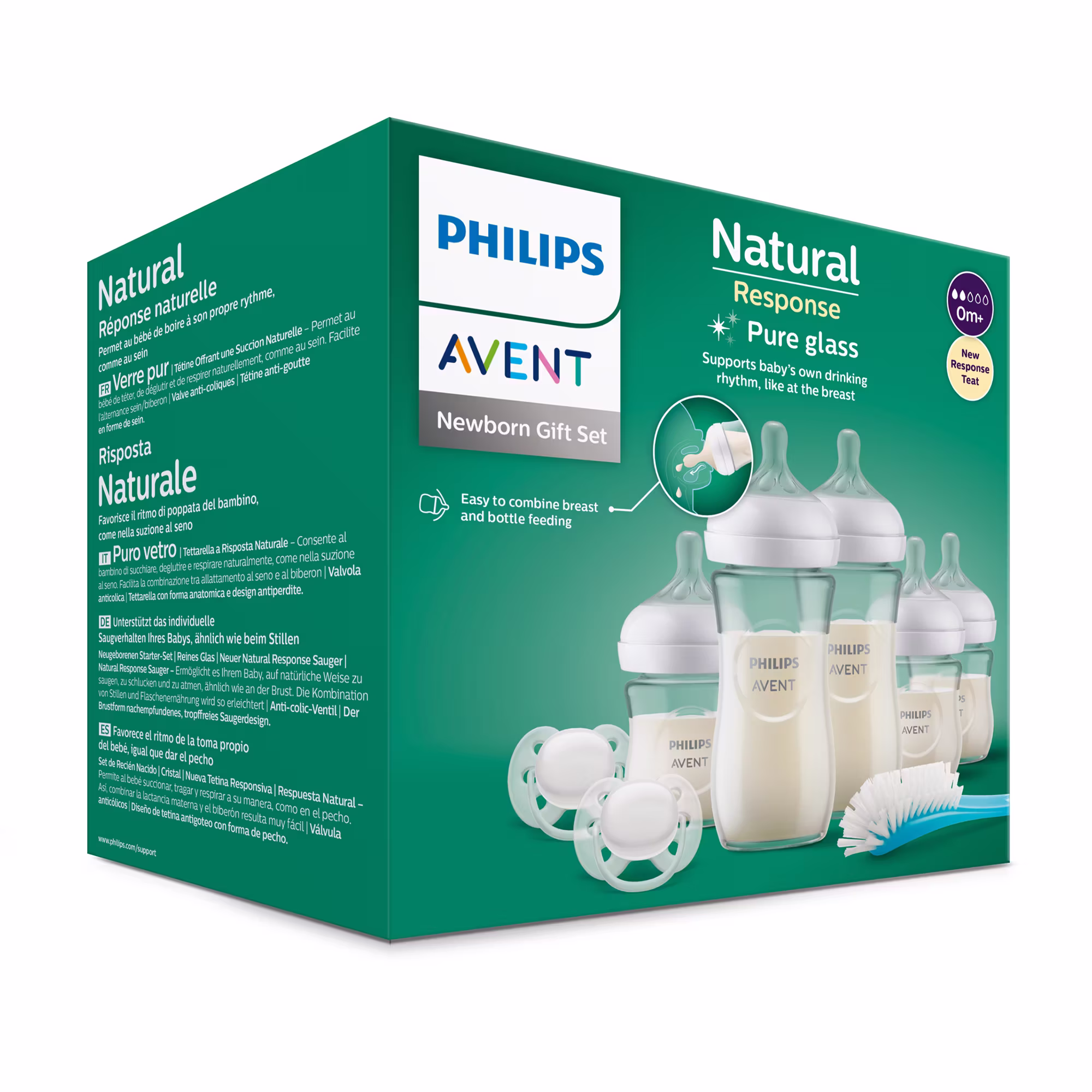 Flaschen-Starter-Set Glas Natural Response SCD879/11 - Jamouz