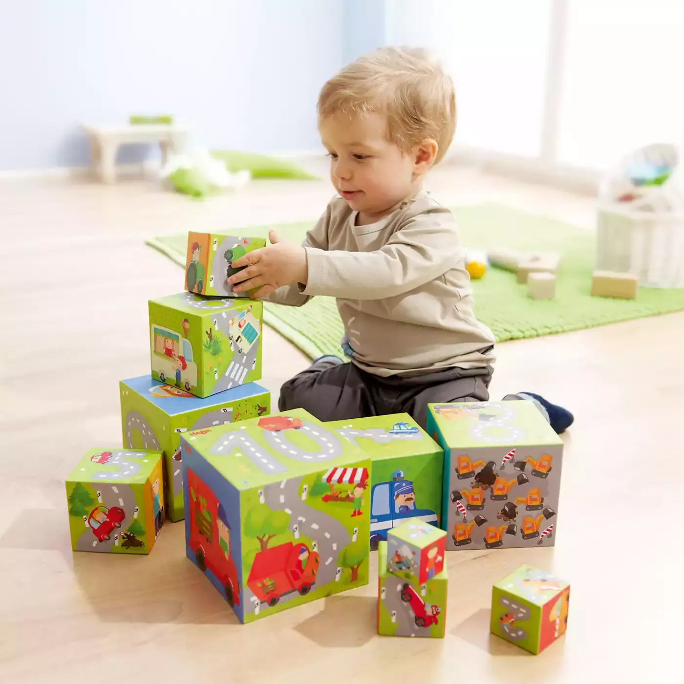 Stapelwürfel - Flotte Flitzer - Jamouz