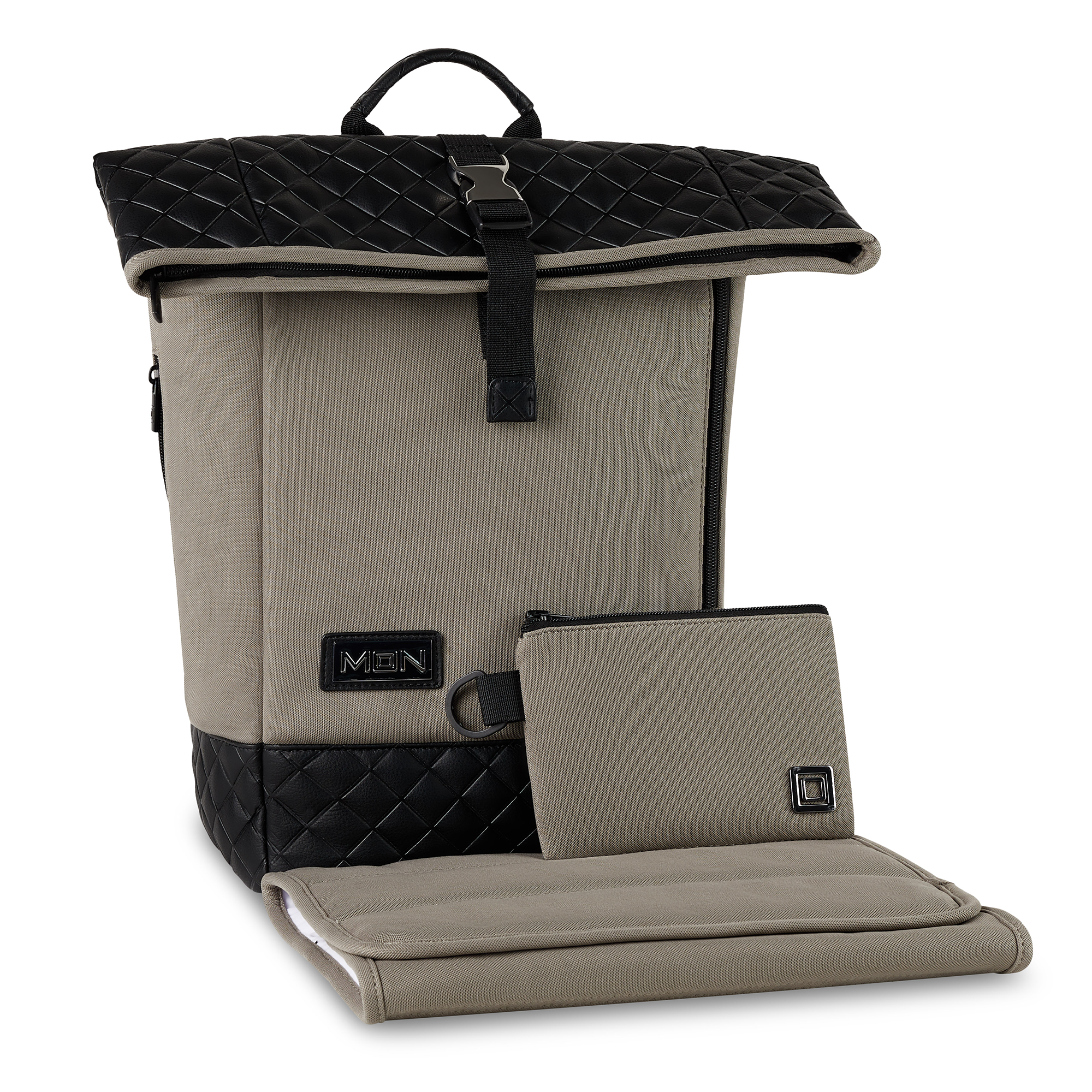 Premium Rolltop Rucksack Navy - Jamouz