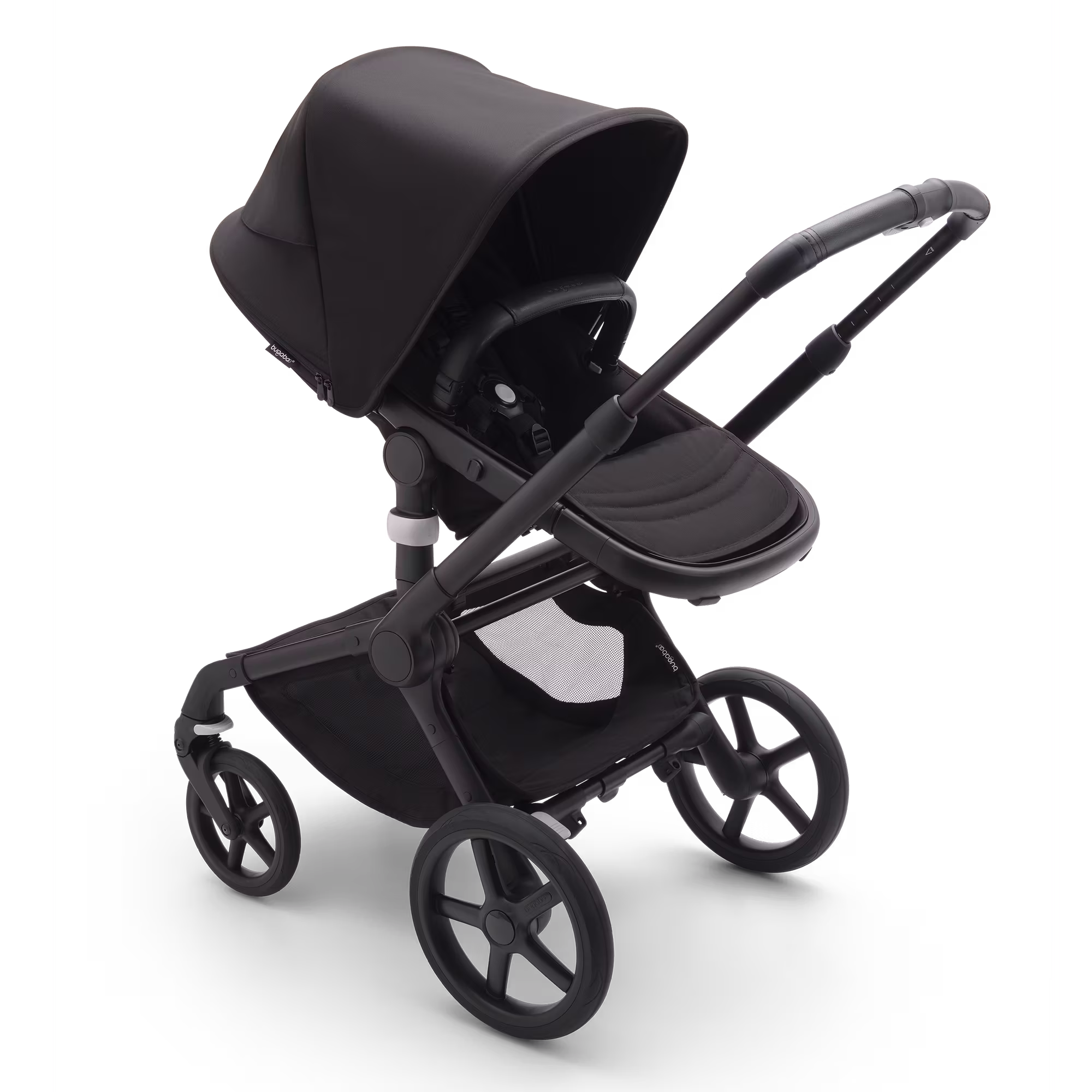 Fox 5 2-in-1 Komfort-Kinderwagen Schwarz/Forest Green - Jamouz