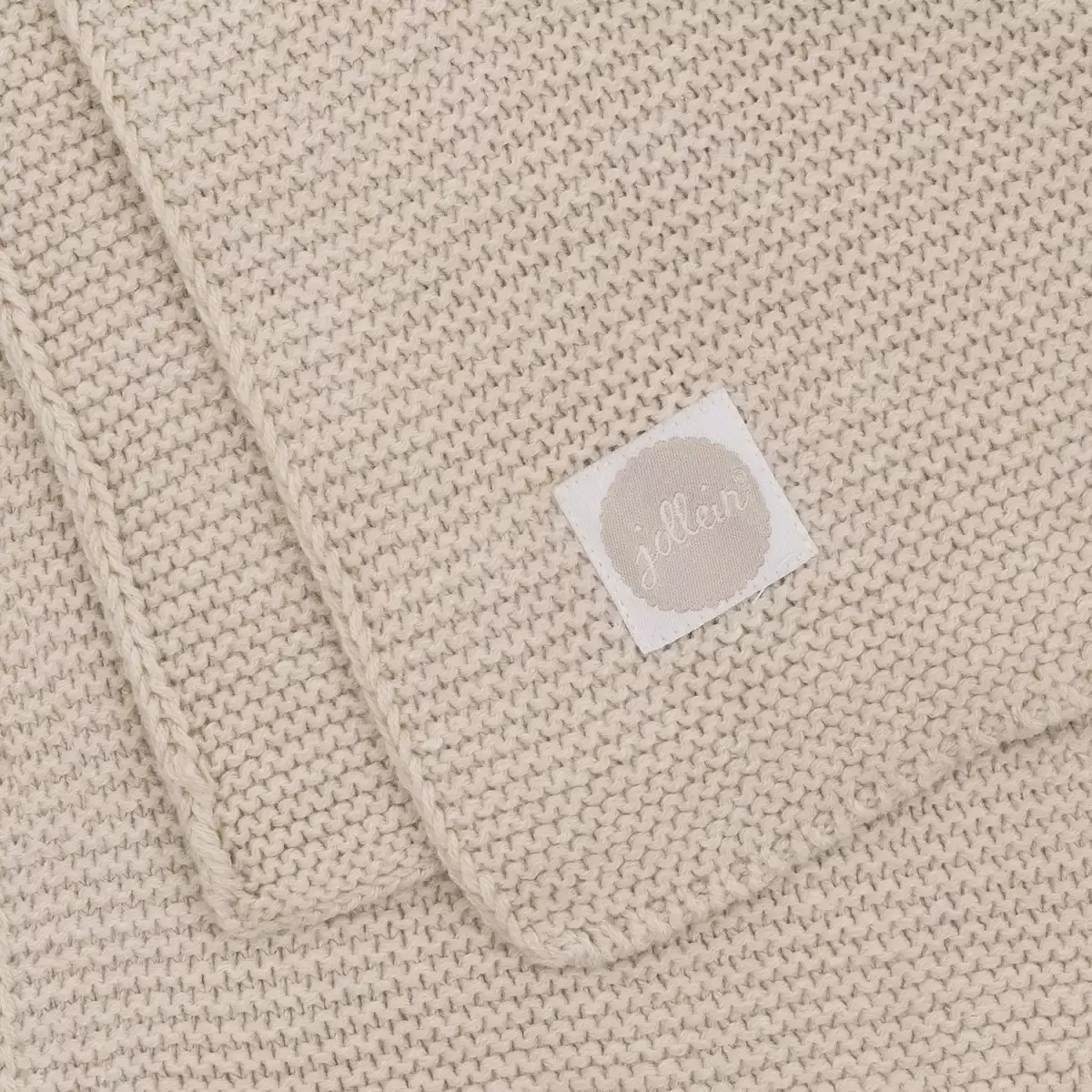 Decke Basic Knit Nougat - Jamouz