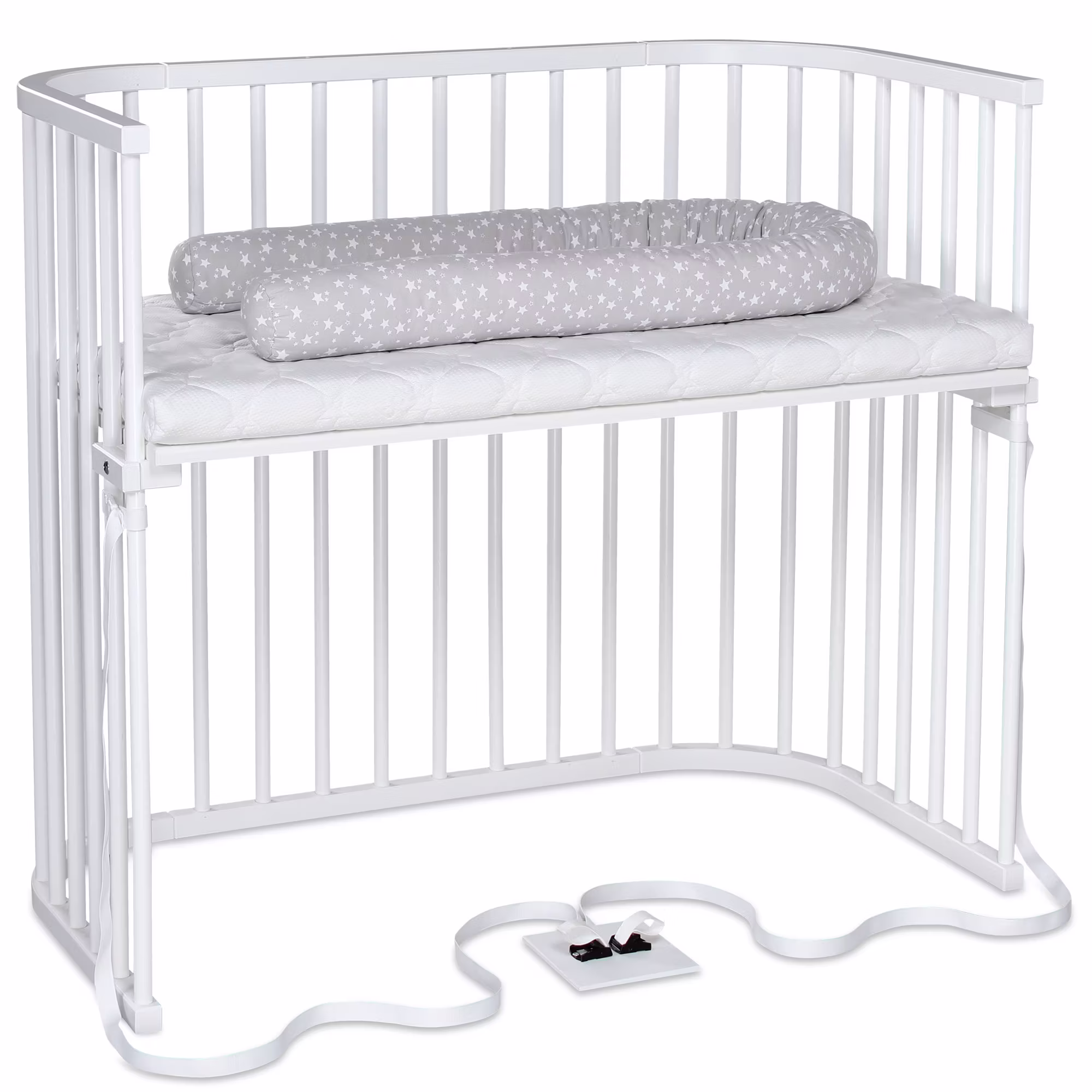 babybay Boxspring XXL weiß - Jamouz