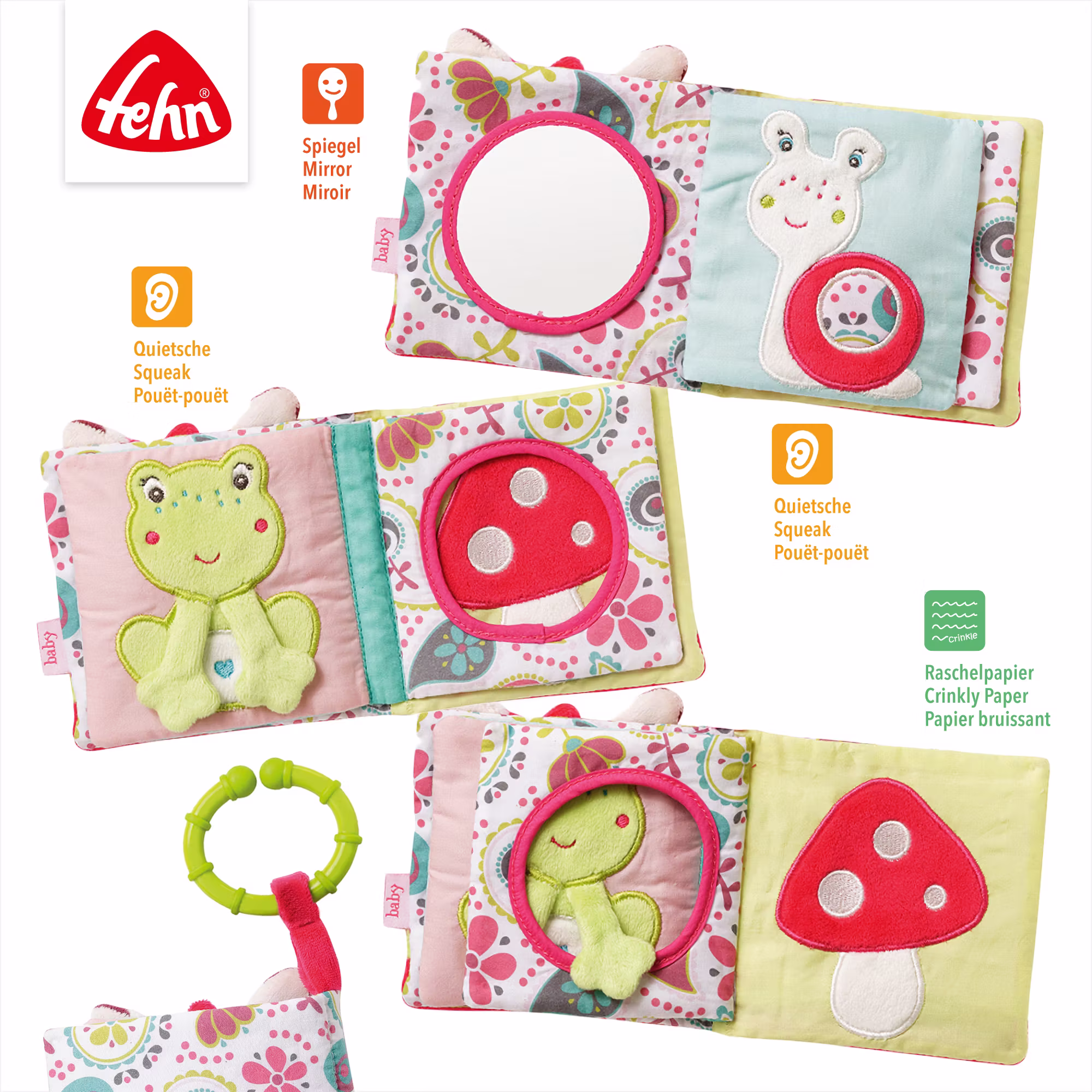 Soft-Bilderbuch Rehkitz - Jamouz