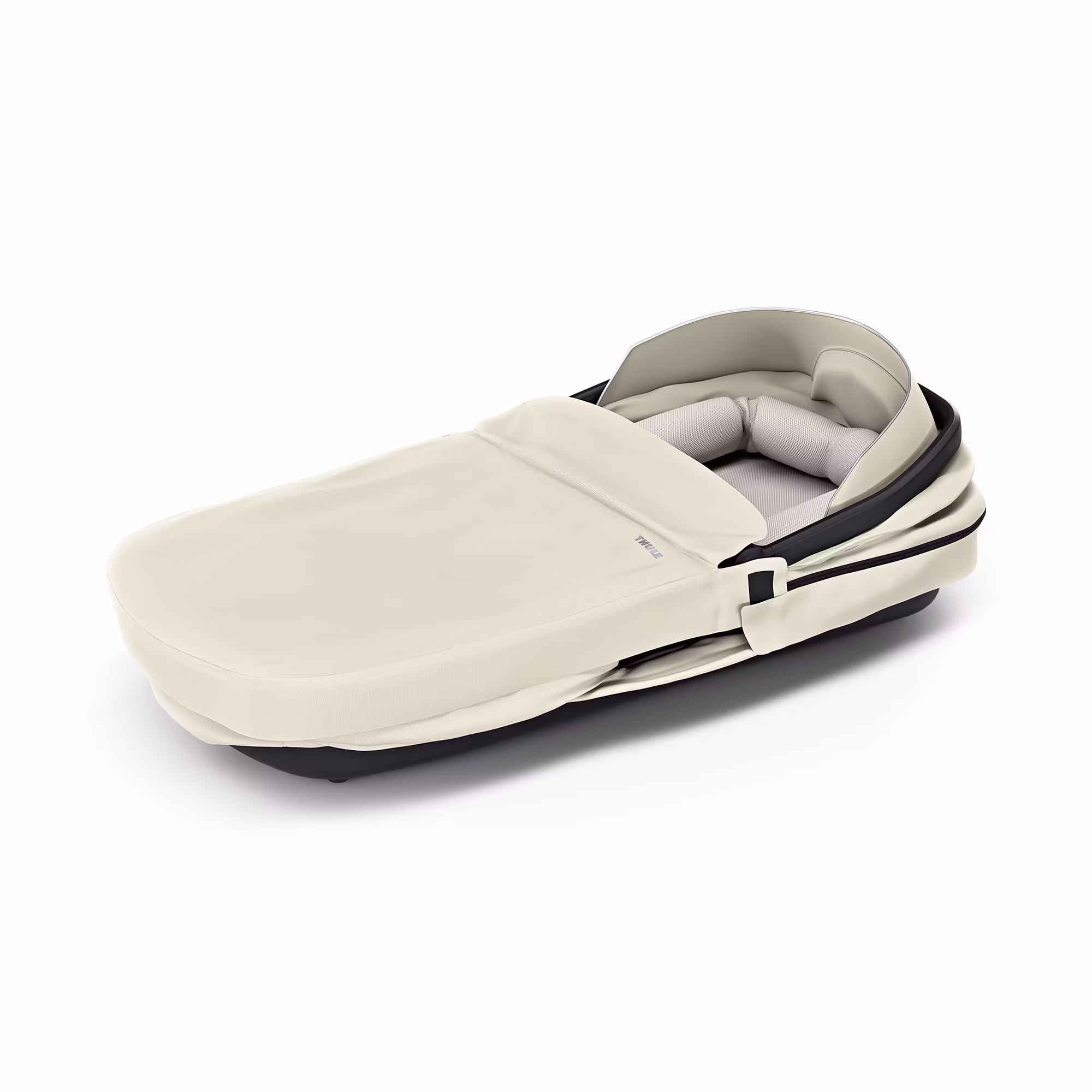 Set Urban Glide 4-wheel Soft Beige mit Wanne - Jamouz