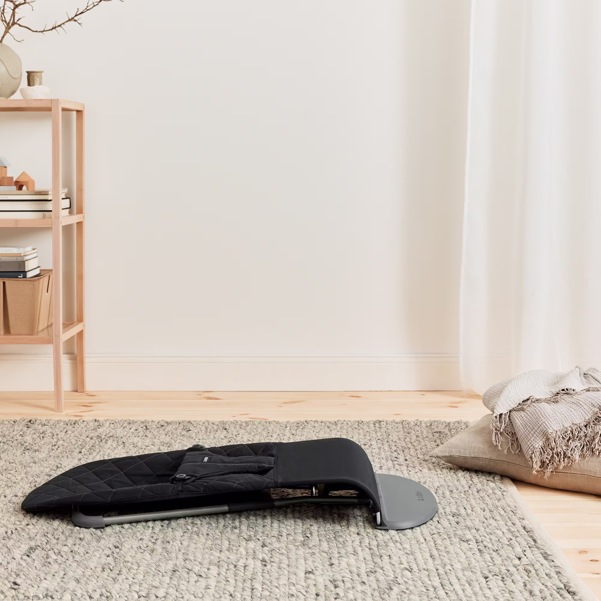 Babywippe Bliss Black Classic Quilt - Jamouz