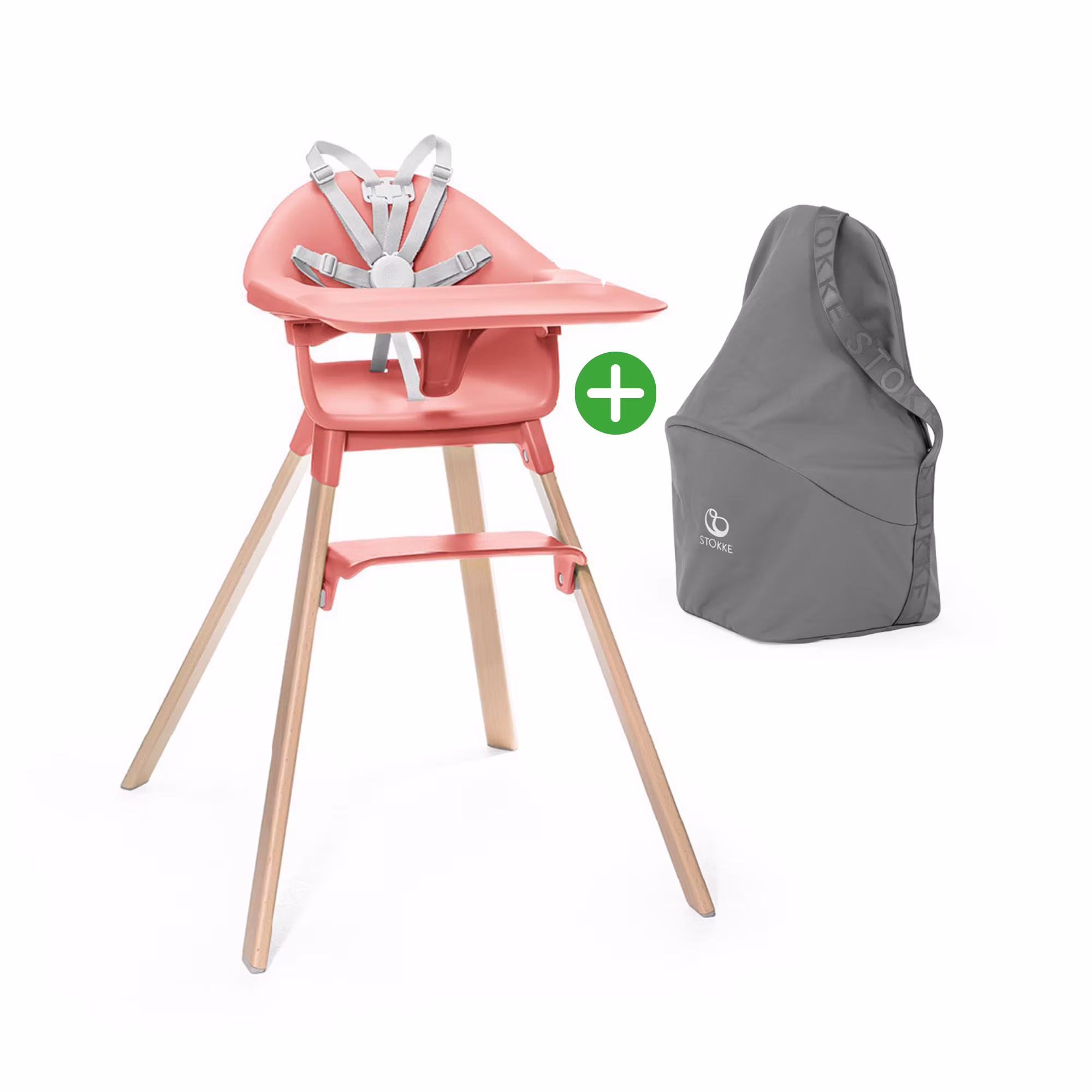 Set Clikk™ Black Natural & Travel Bag - Jamouz