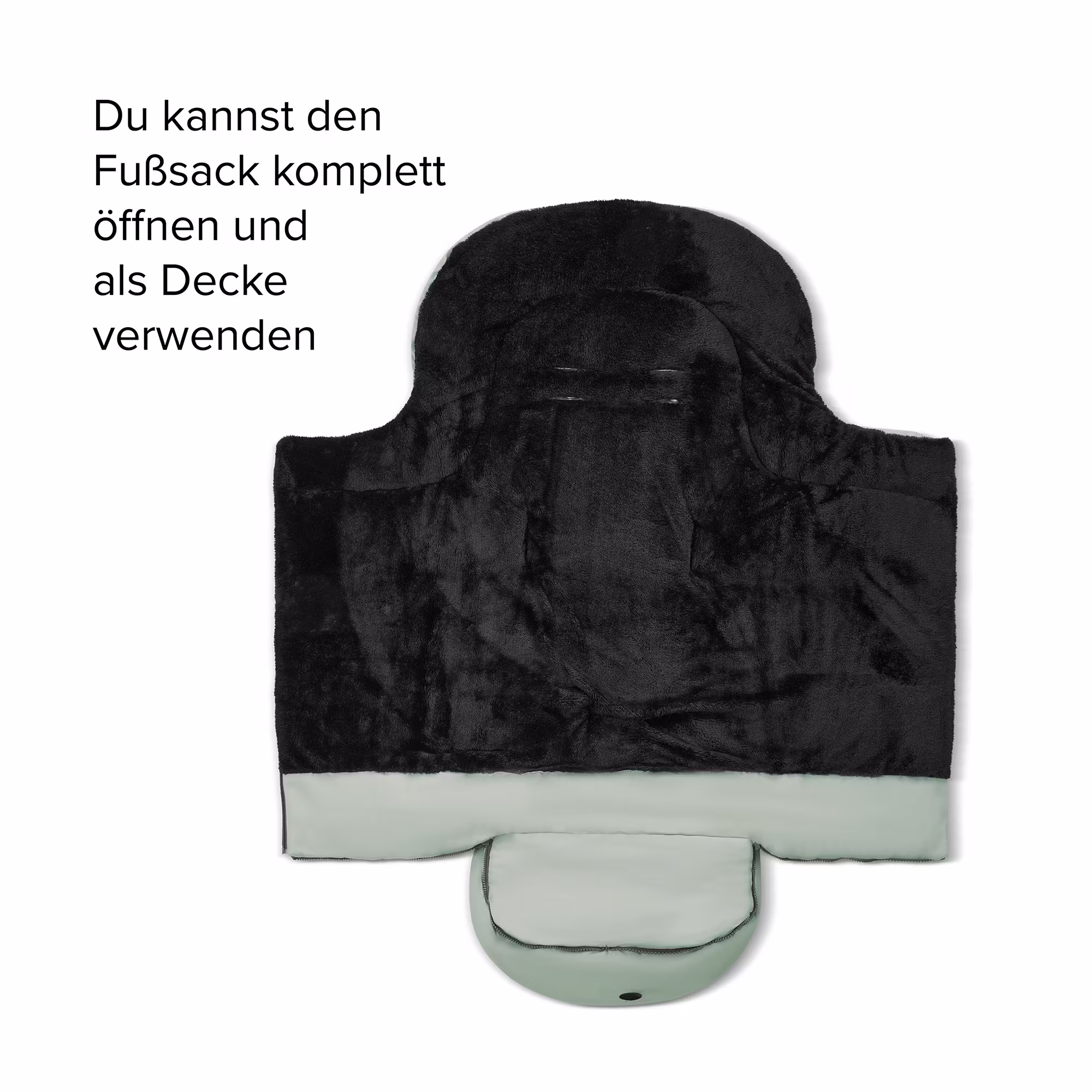 Winterfußsack Asphalt - Jamouz